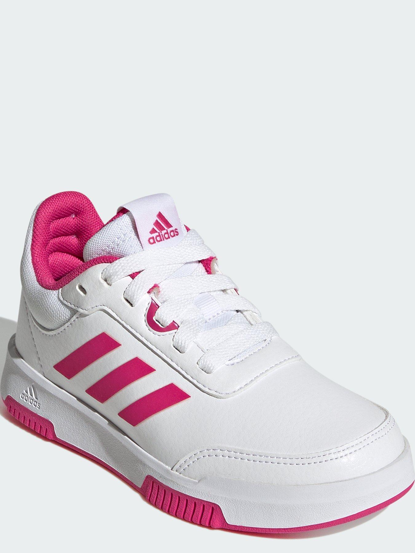 Image 3 of 6 of adidas Unisex Kids Tensaur Sport 20 Trainers - White/Pink