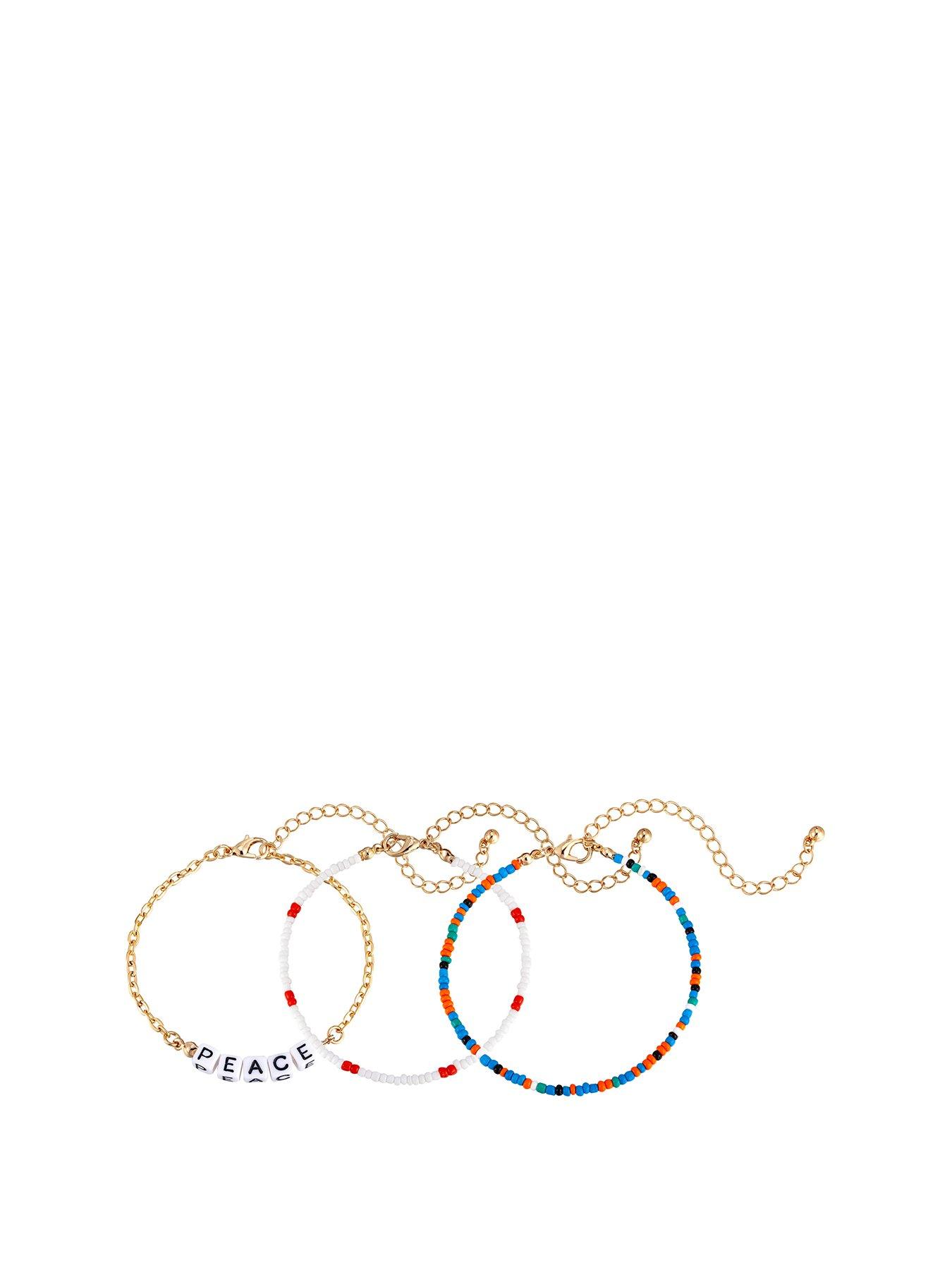 the-love-collection-gold-plated-and-beaded-3-pack-bracelets