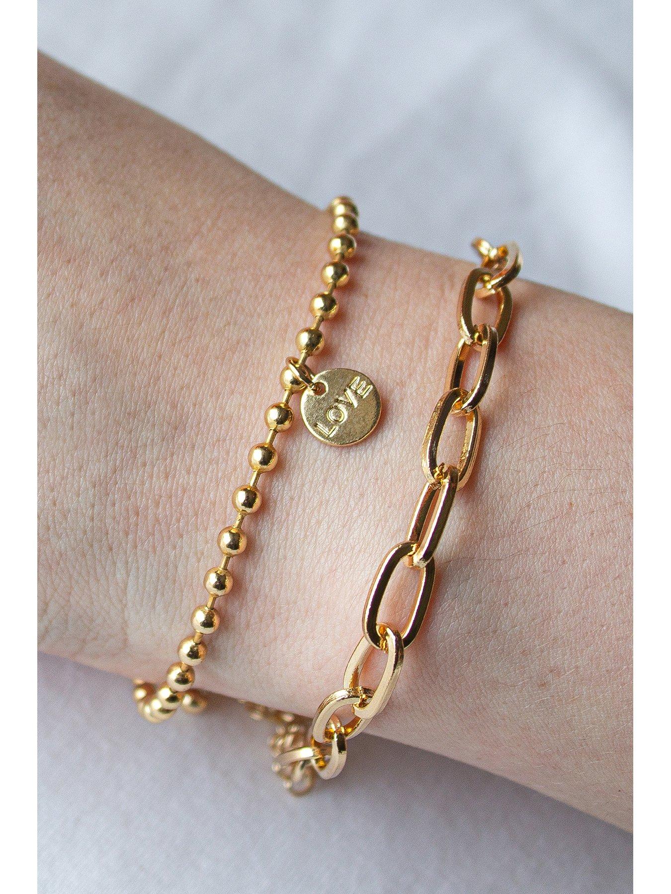 the-love-collection-gold-plated-2-pack-statement-braceletsstillFront