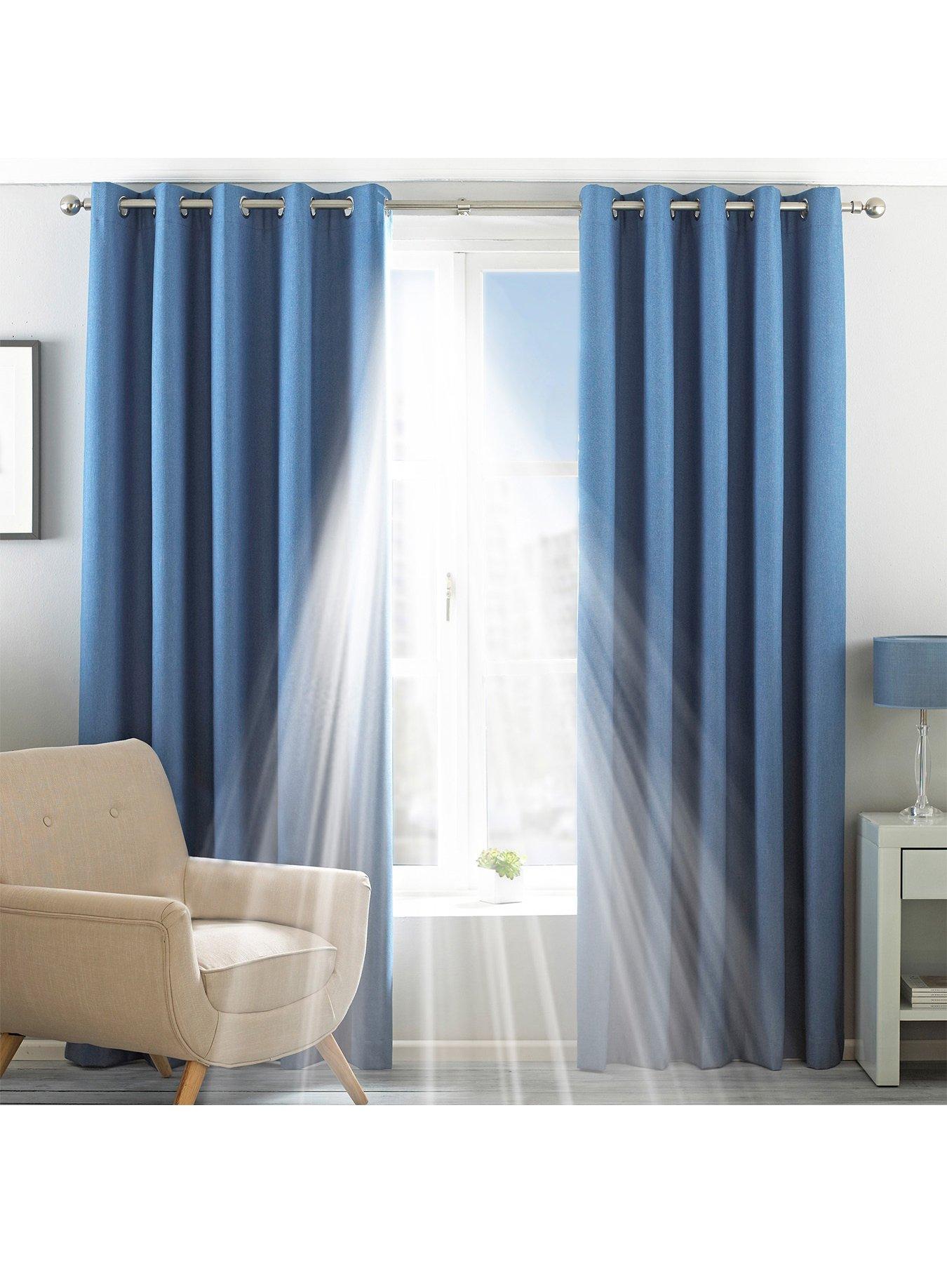undefined Twilight Blackout Eyelet Curtains