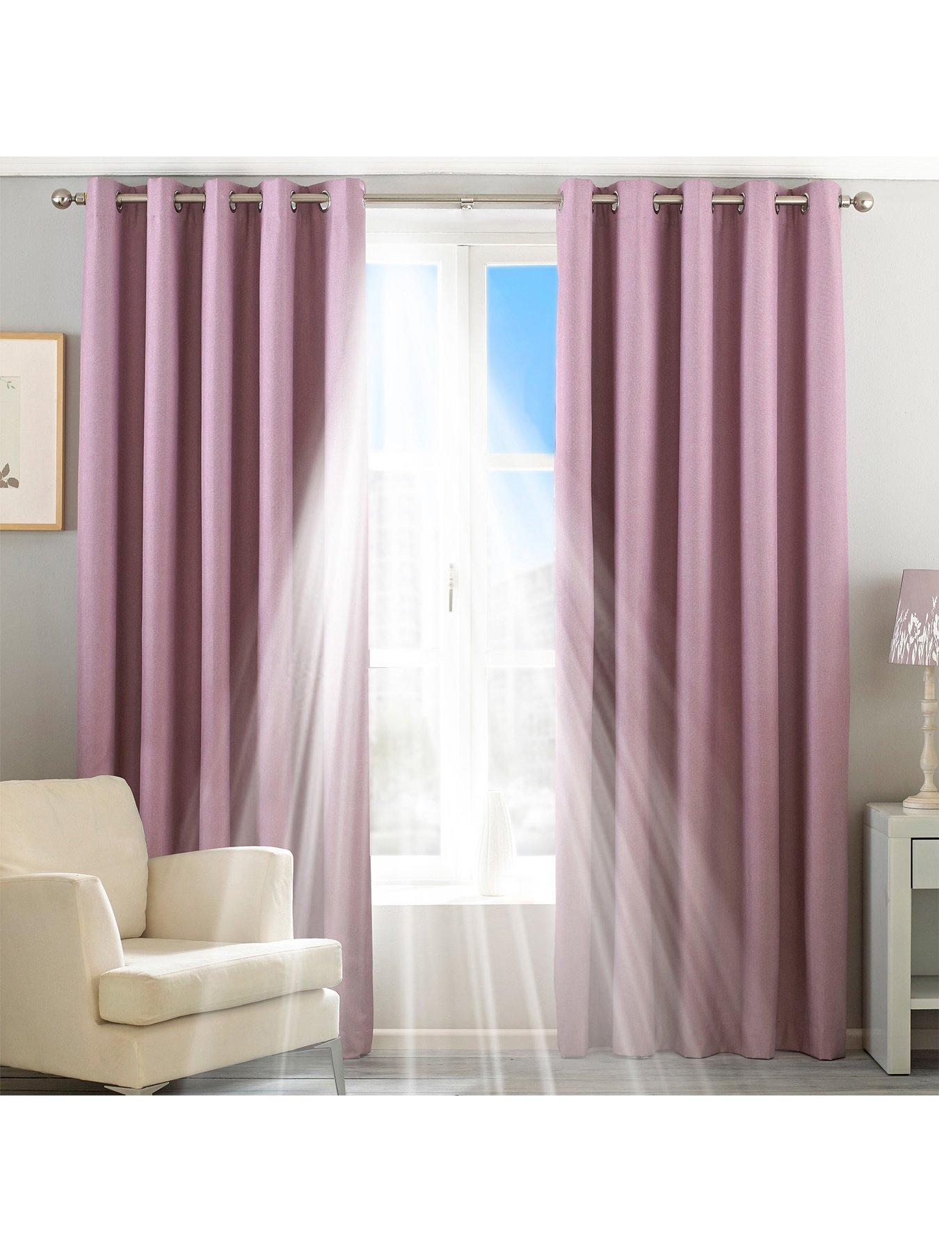 undefined Twilight Blackout Eyelet Curtains