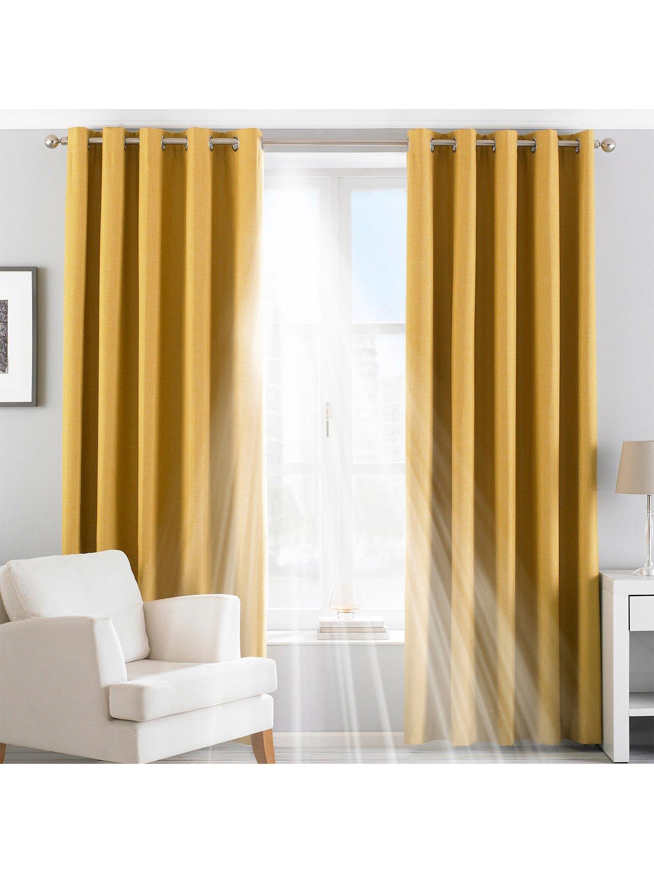 undefined Twilight Blackout Eyelet Curtains