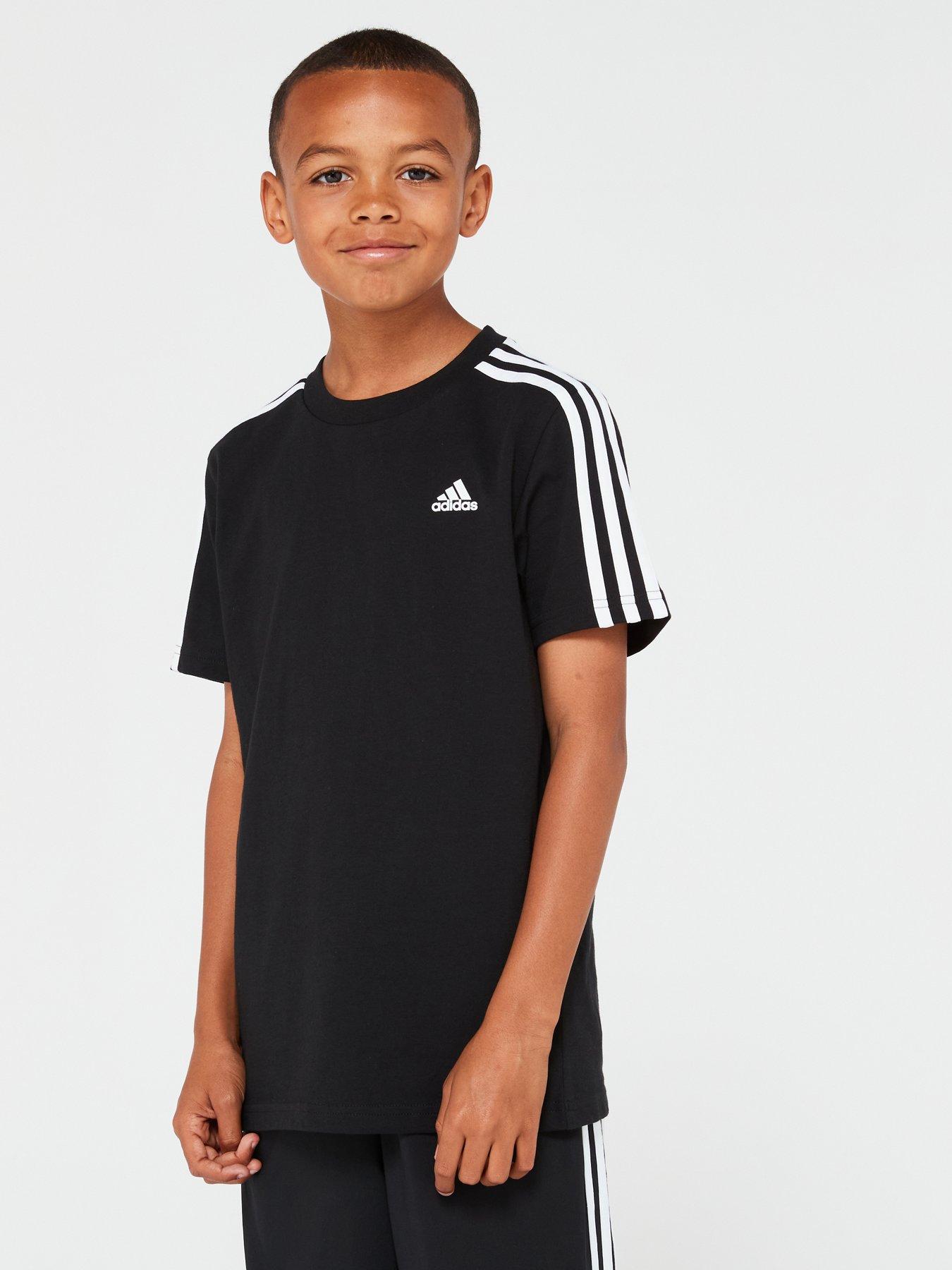 adidas-sportswear-junior-essentials-short-sleeve-t-shirt-nbsp--blackwhiteback