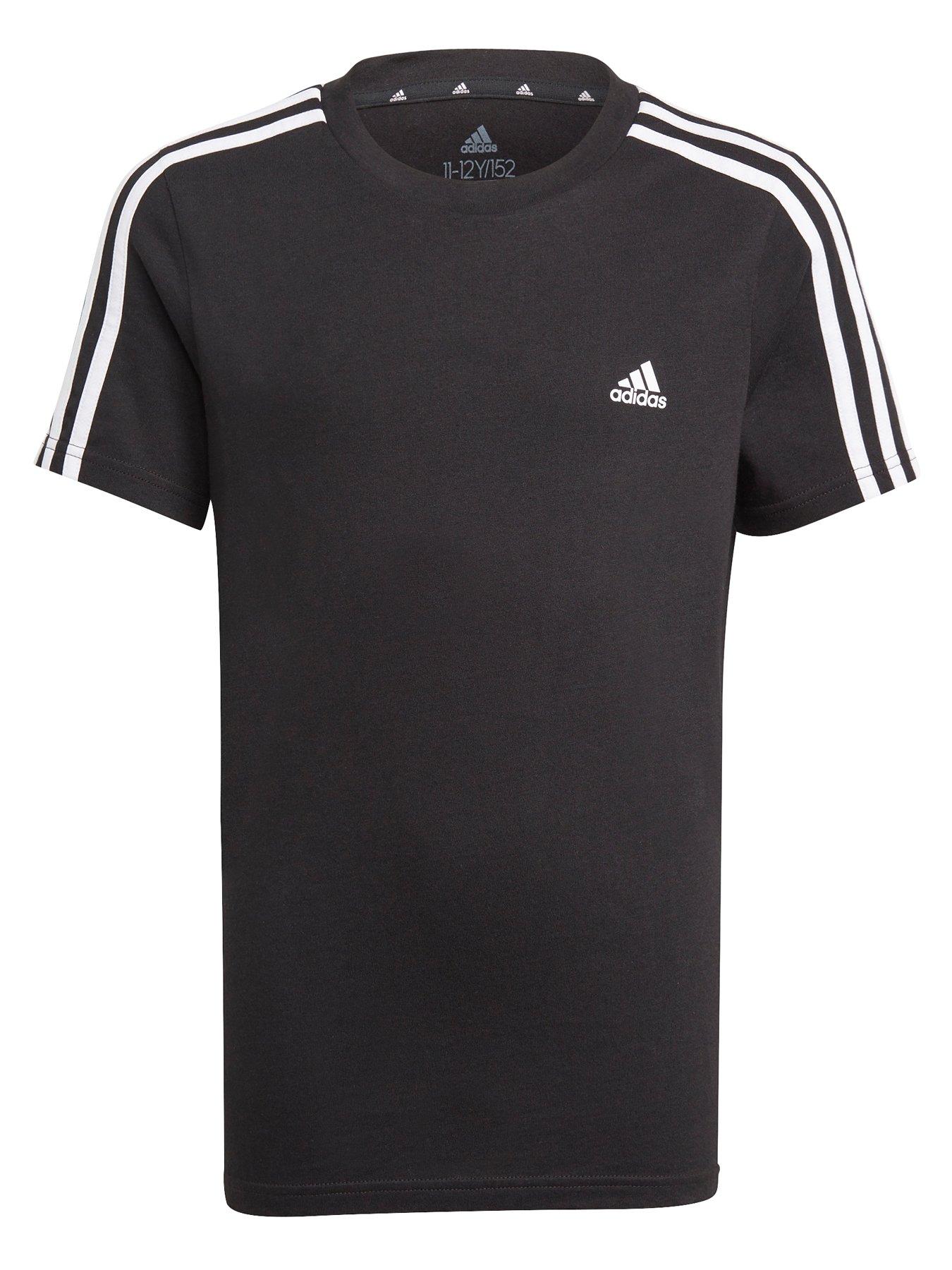 adidas-sportswear-junior-essentials-short-sleeve-t-shirt-nbsp--blackwhitedetail