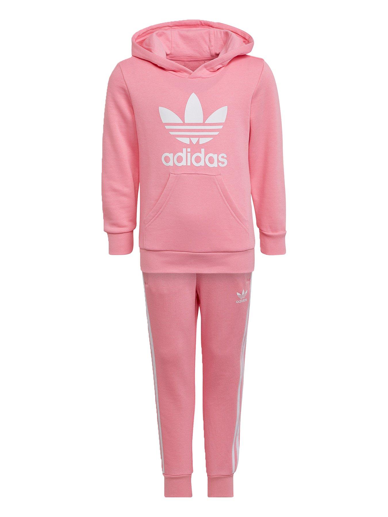 Trefoil hoodie top set baby
