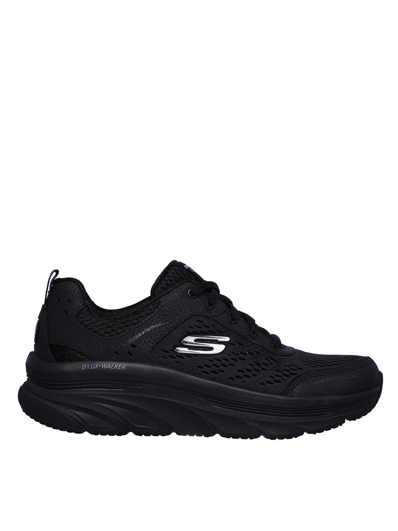 Skechers D lux Walker Infinite Motion Trainers Black Very Ireland