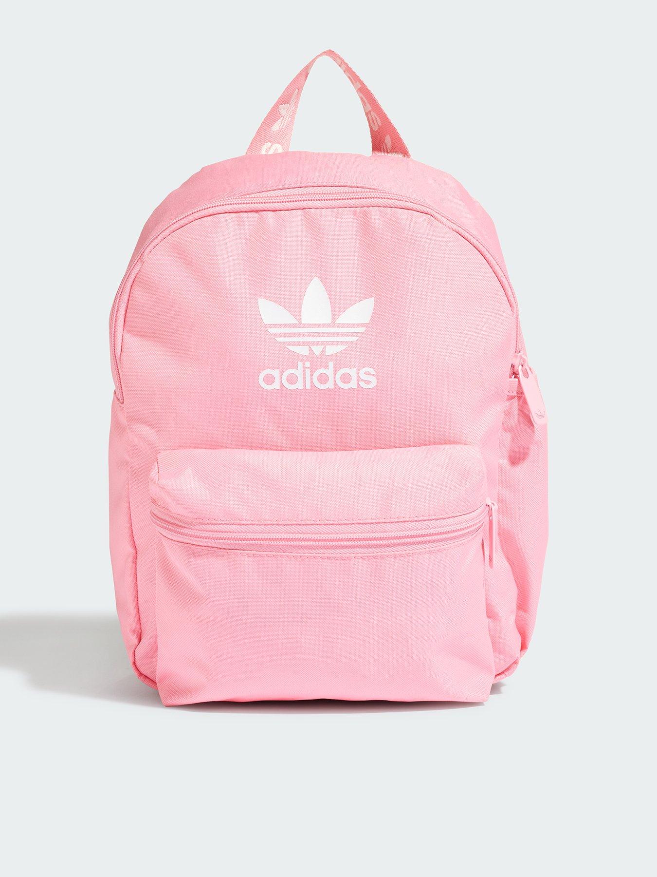 blush pink adidas backpack