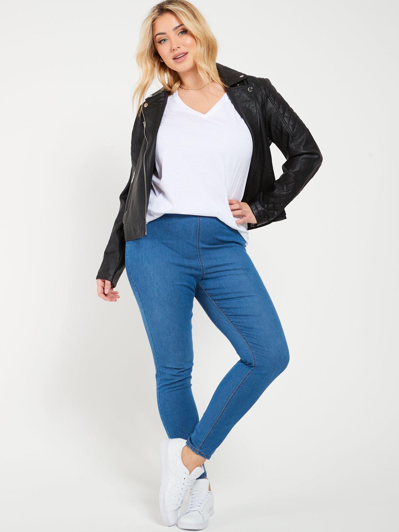 Image 6 of 6 of The Very Collection New Essential Jegging - Mid Wash