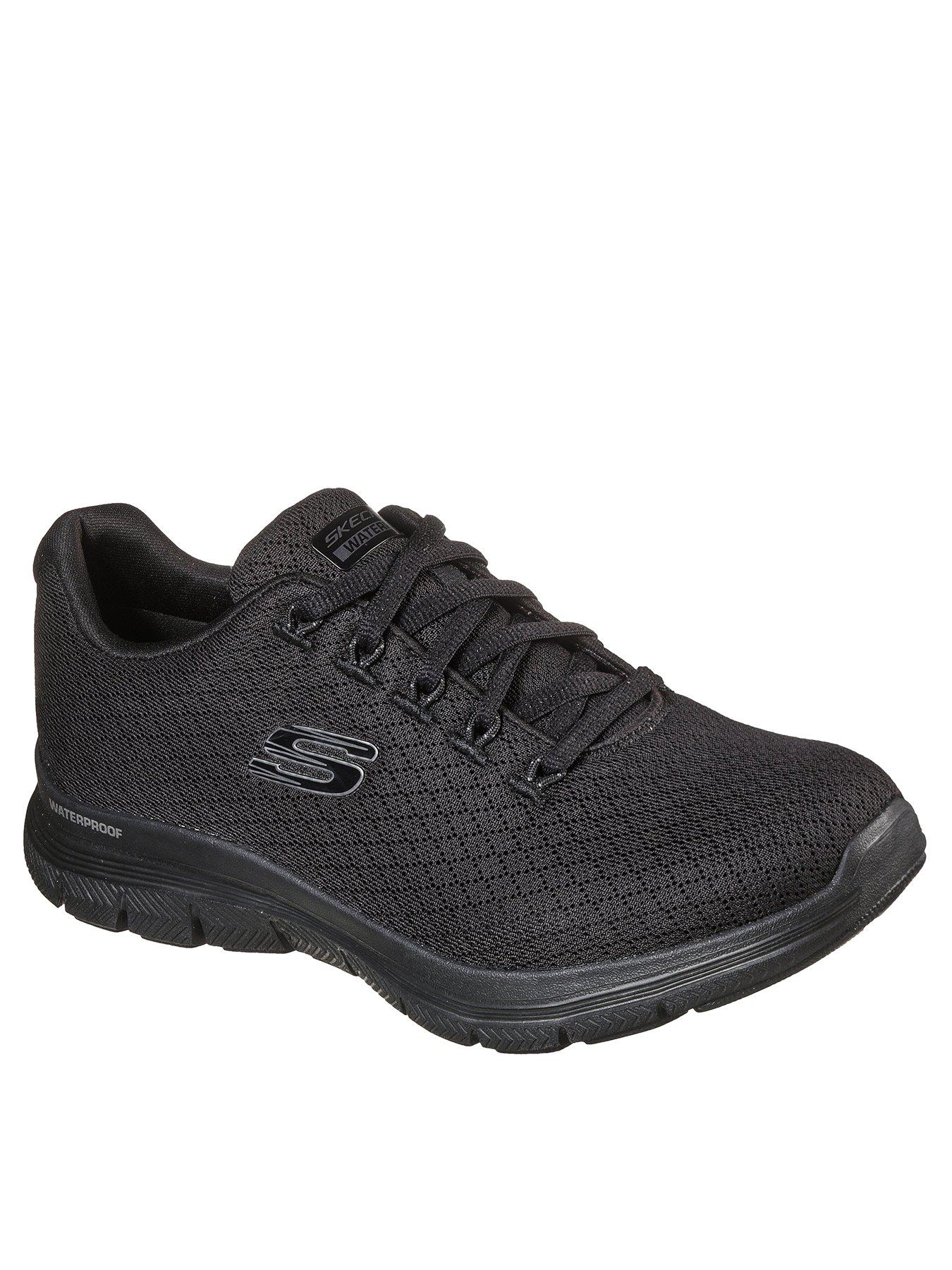 Skechers hot sale mesh trainers