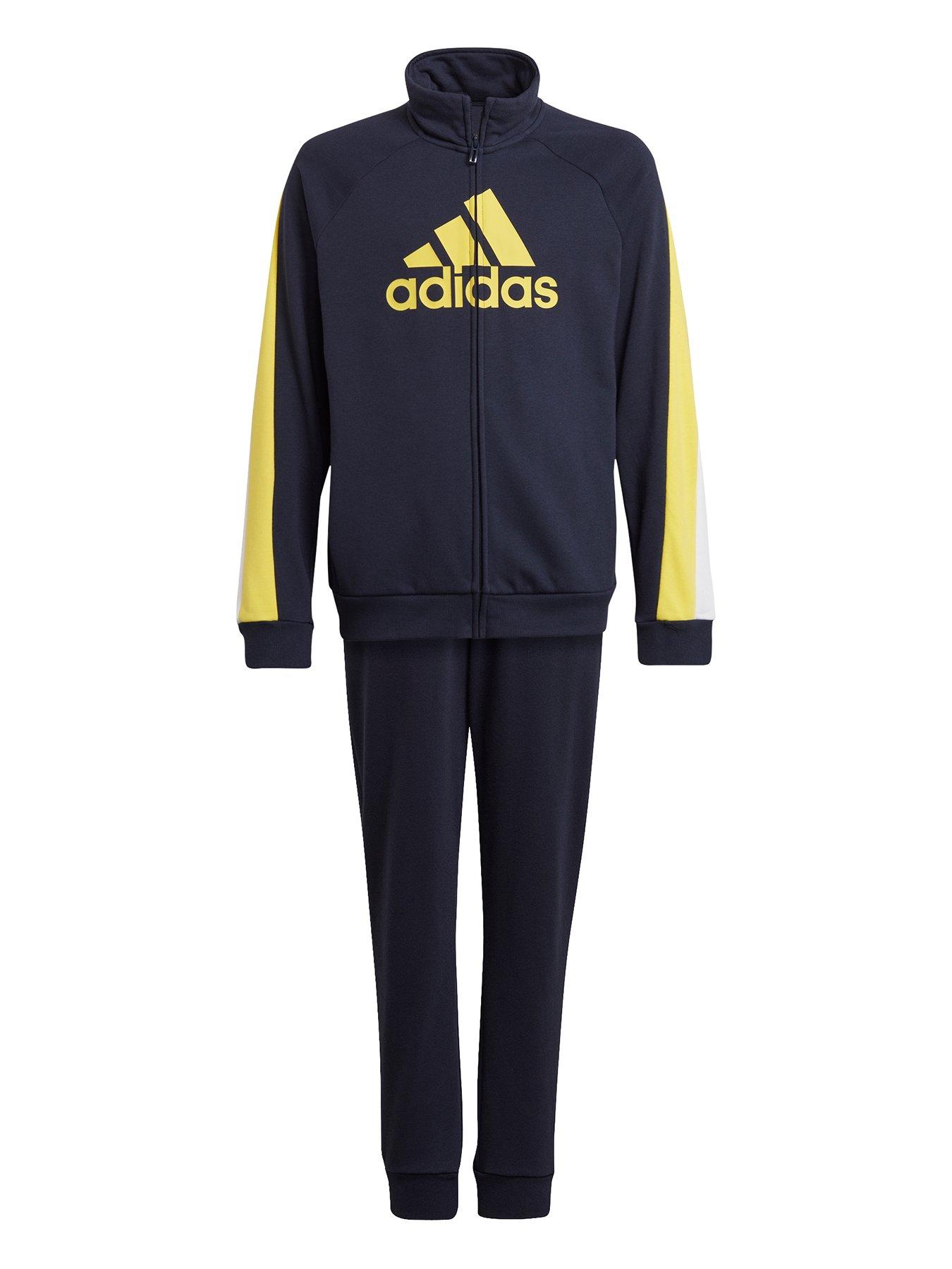 Blue and store gold adidas tracksuit