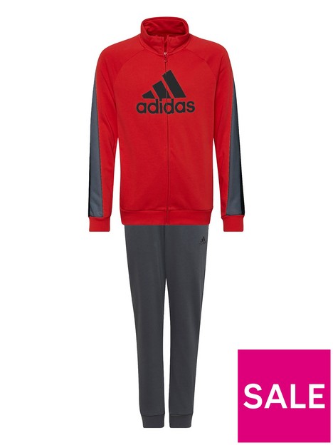 adidas-kids-boys-badge-of-sport-full-zip-tricot-tracksuit-bright-red