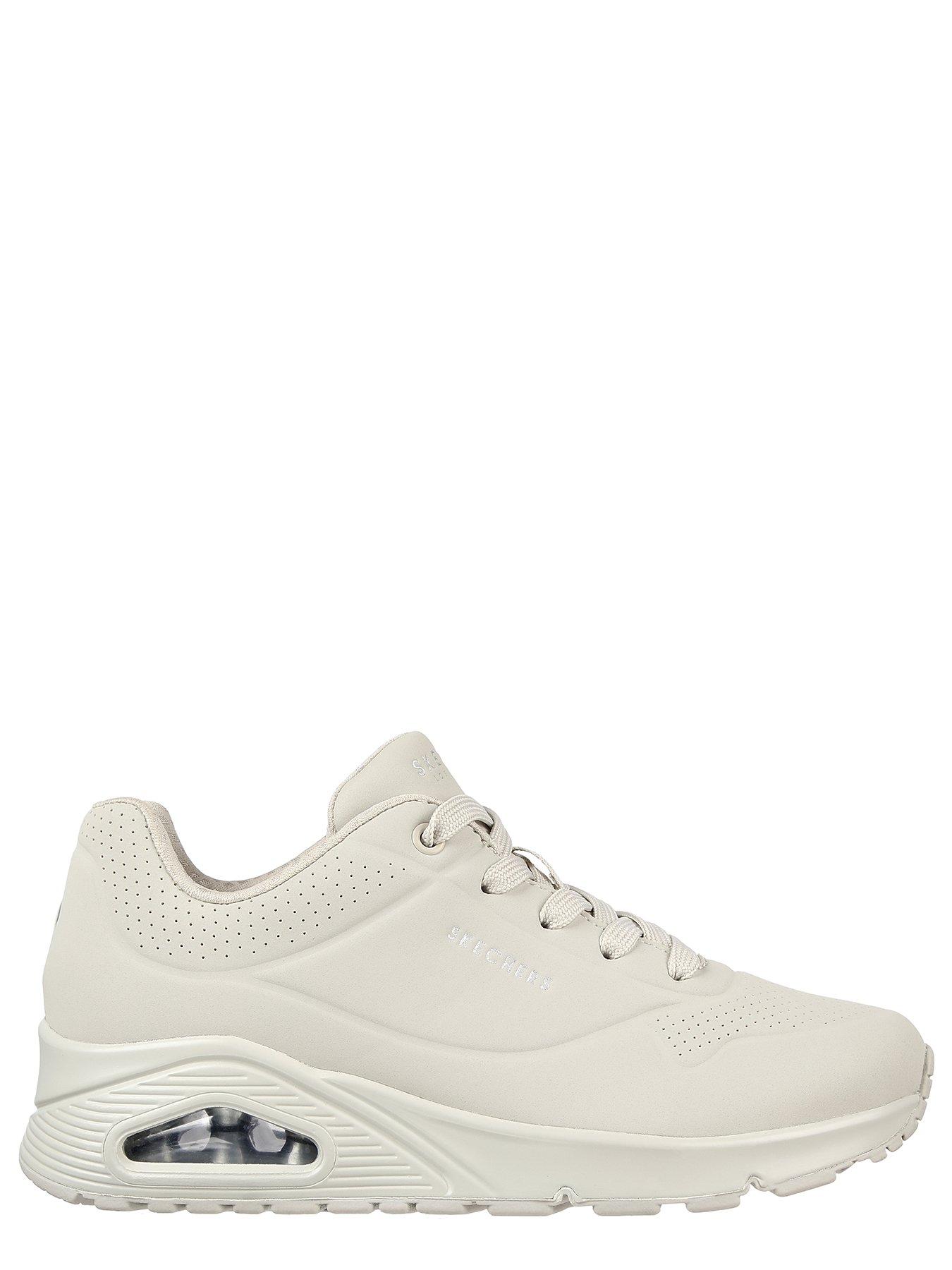 Cream skechers hot sale