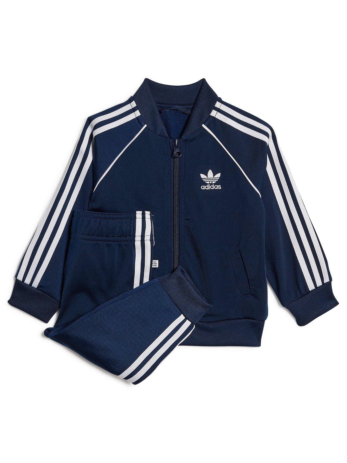 Adidas originals hotsell superstar tracksuit infant