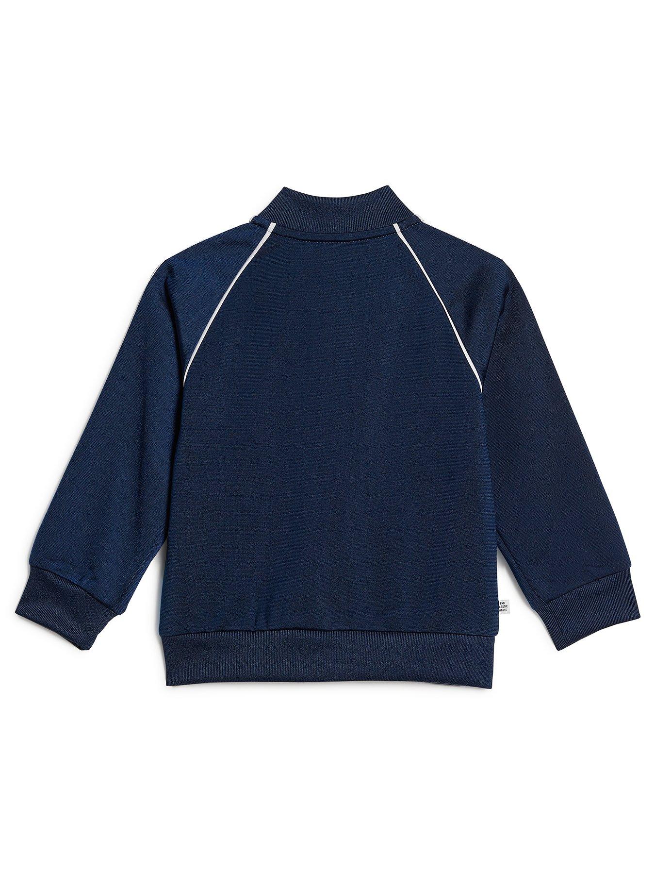 Adidas originals best sale superstar tracksuit children