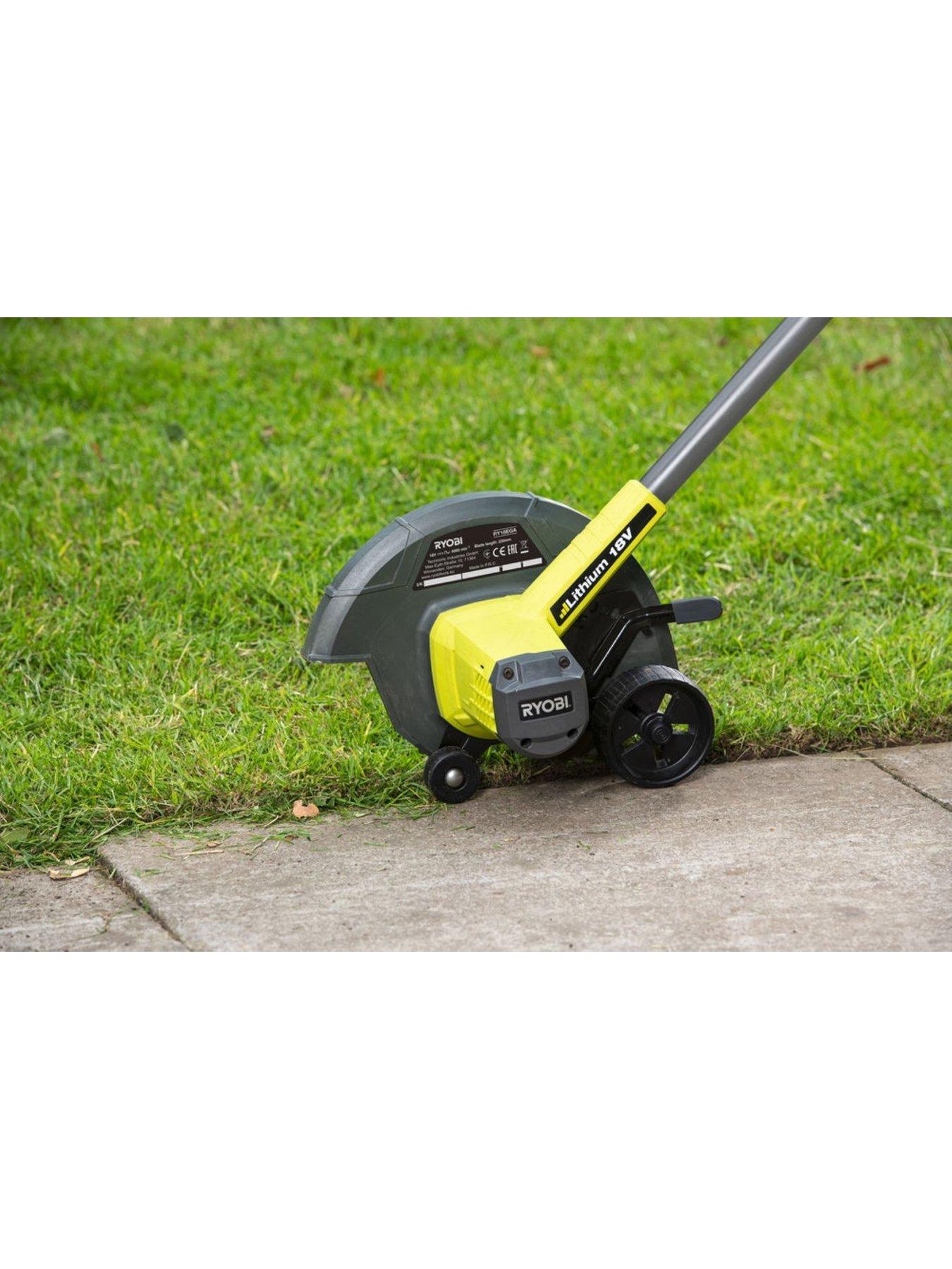 Ryobi cordless edger with battery sale