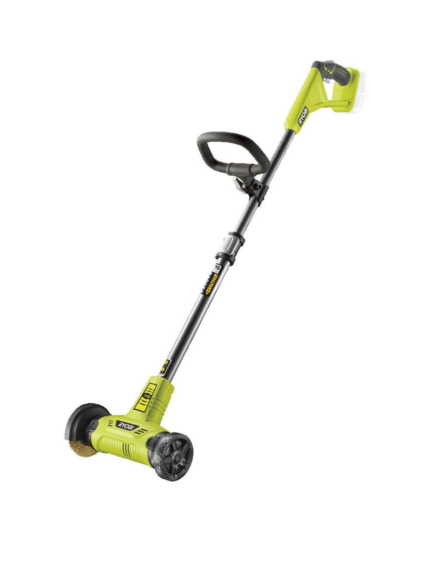 undefined Ryobi RY18PCA-0 18V ONE+ Cordless Patio Cleaner with Wire Brush (Battery + Charger not Included)