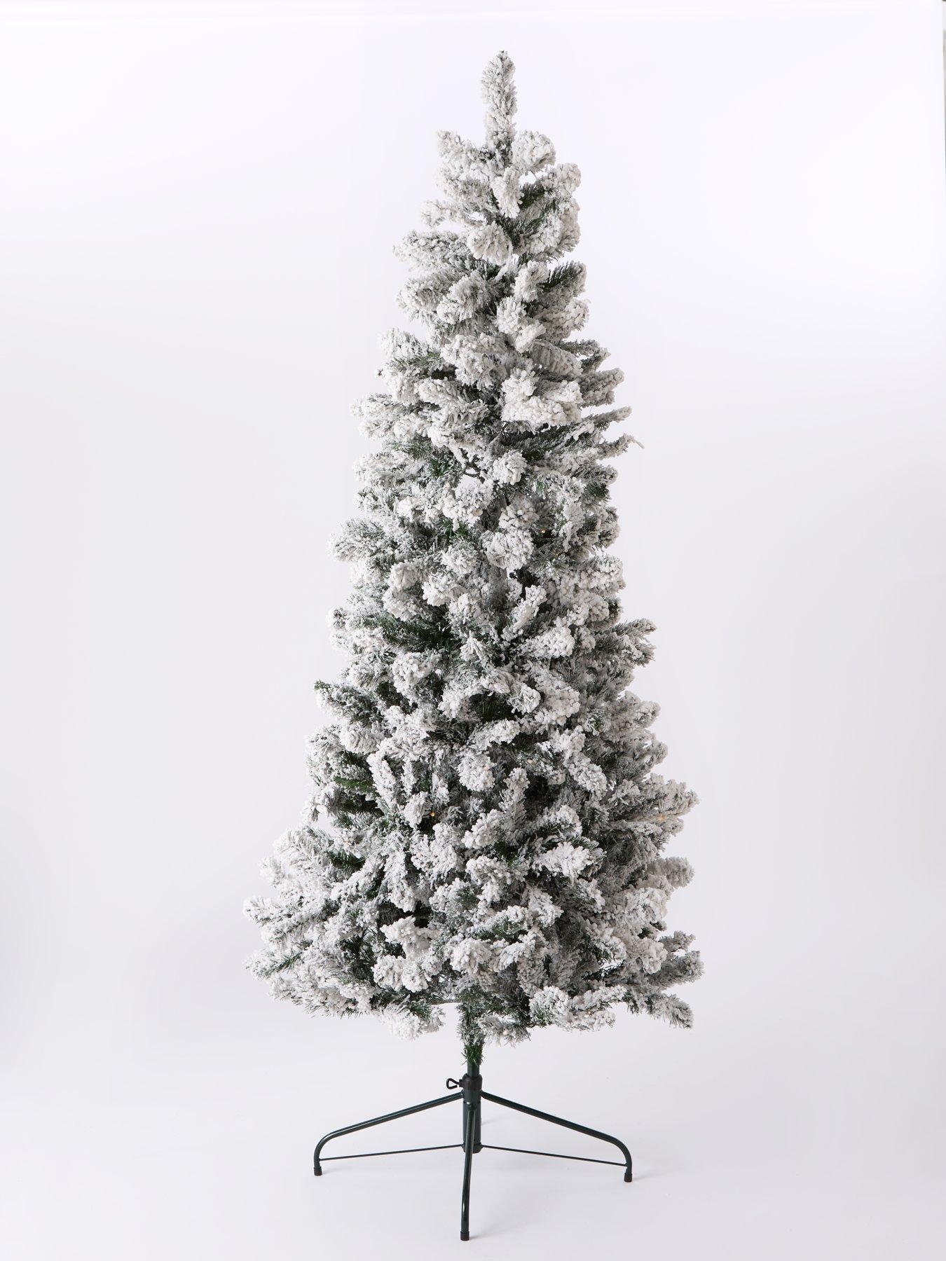 very-home-65ft-pre-lit-slim-flocked-emperor-christmas-treeback