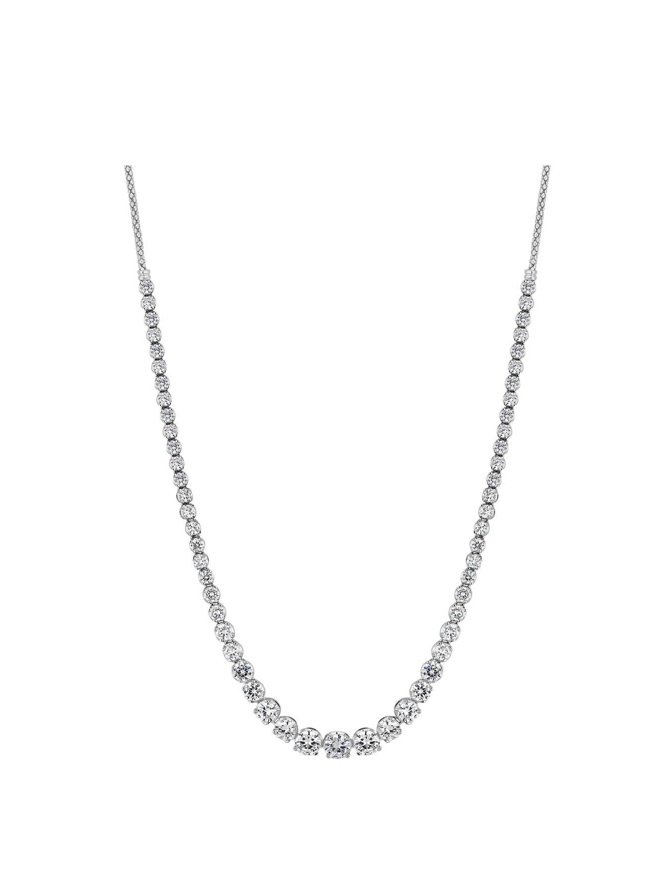 jon-richard-cubic-zirconia-graduated-crystal-tennis-necklaceback