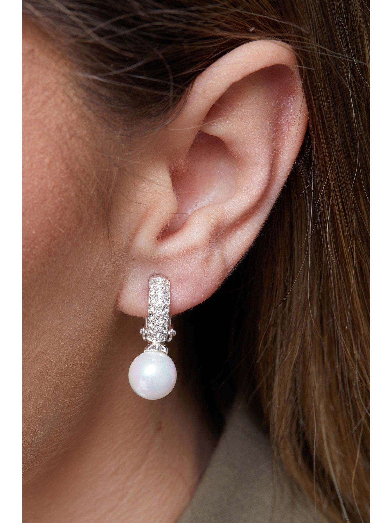 jon-richard-pave-half-hoop-with-pearl-drop-clip-earringstillFront