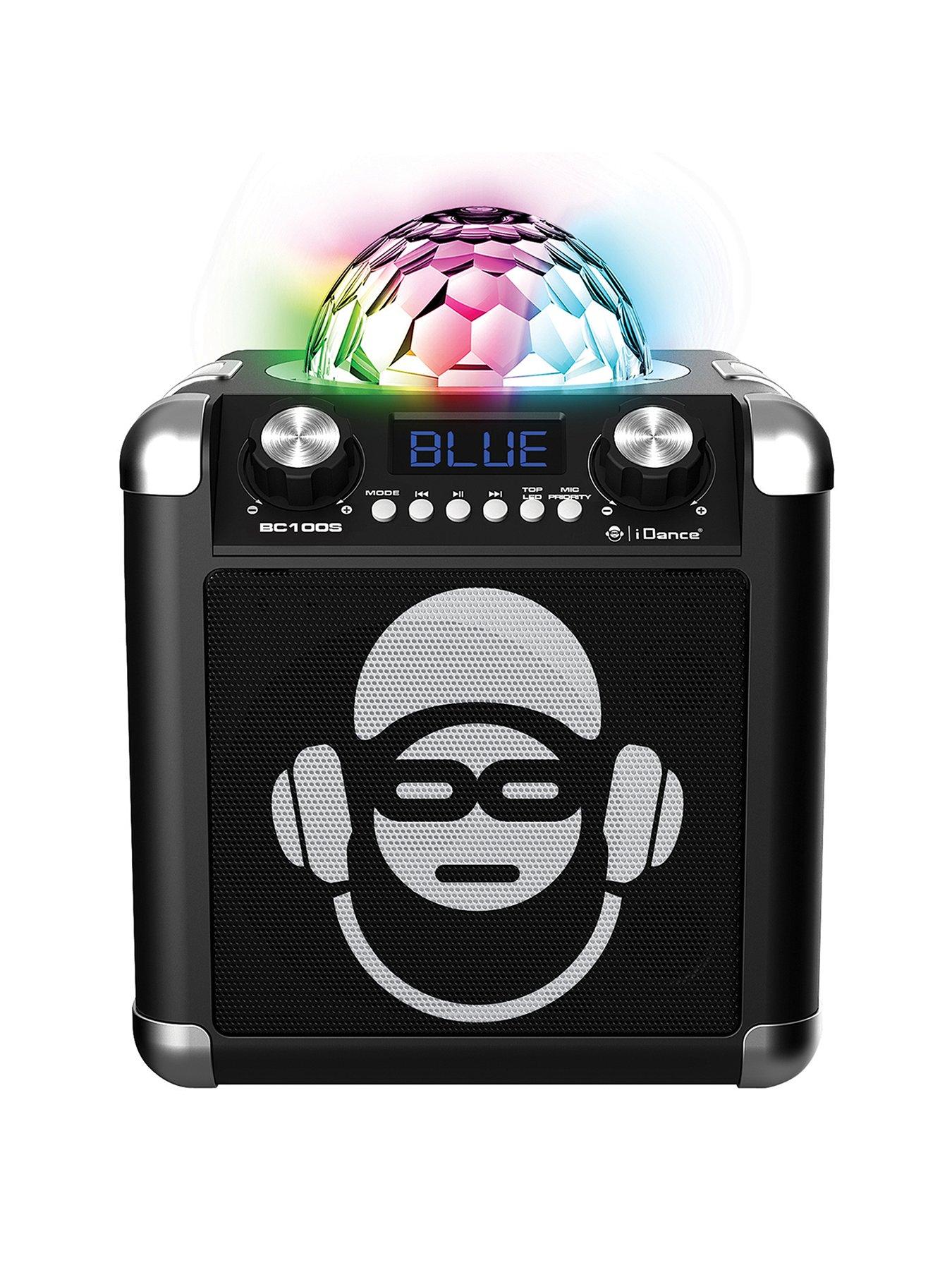Image 1 of 3 of iDANCE SINGCUBE BC100 BLUETOOTH KARAOKE SYSTEM - BLACK