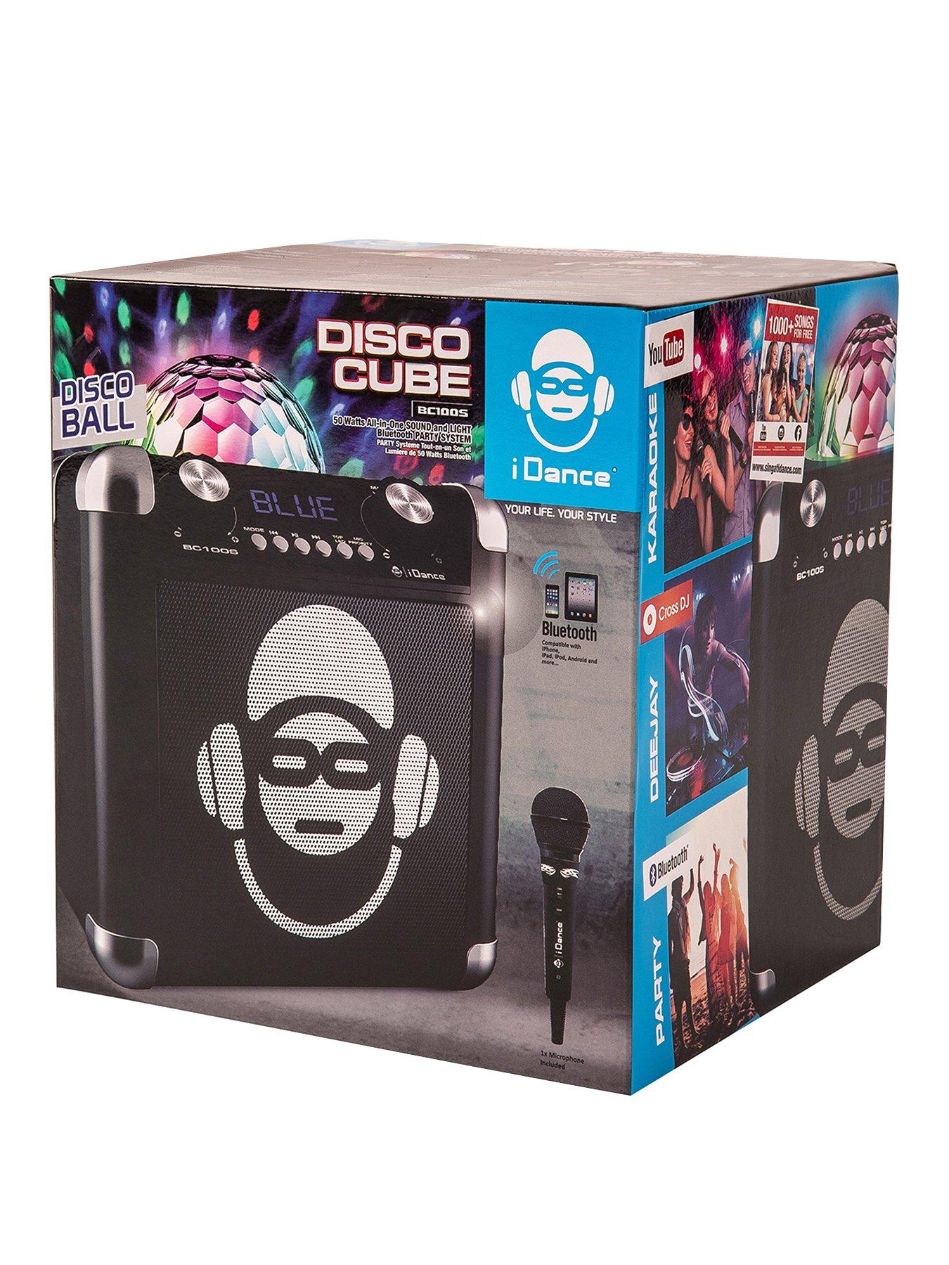 Image 2 of 3 of iDANCE SINGCUBE BC100 BLUETOOTH KARAOKE SYSTEM - BLACK