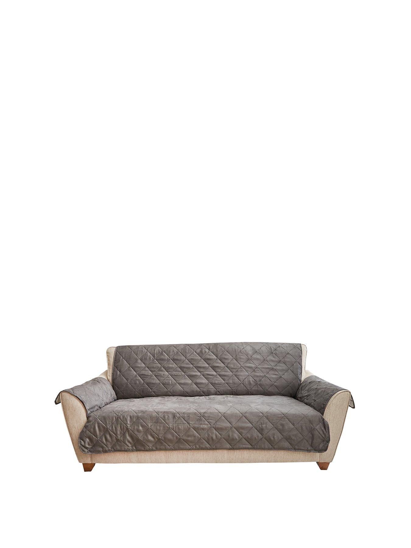 undefined 3-Seater Sofa Cover - Grey