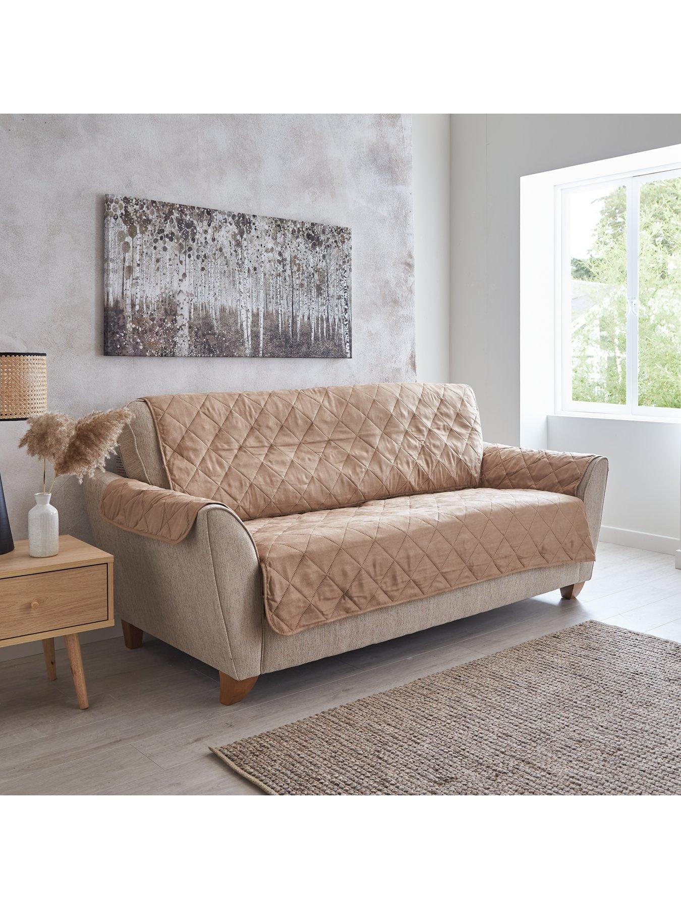 Image 2 of 4 of The Very Collection 3-Seater Sofa Cover - Grey