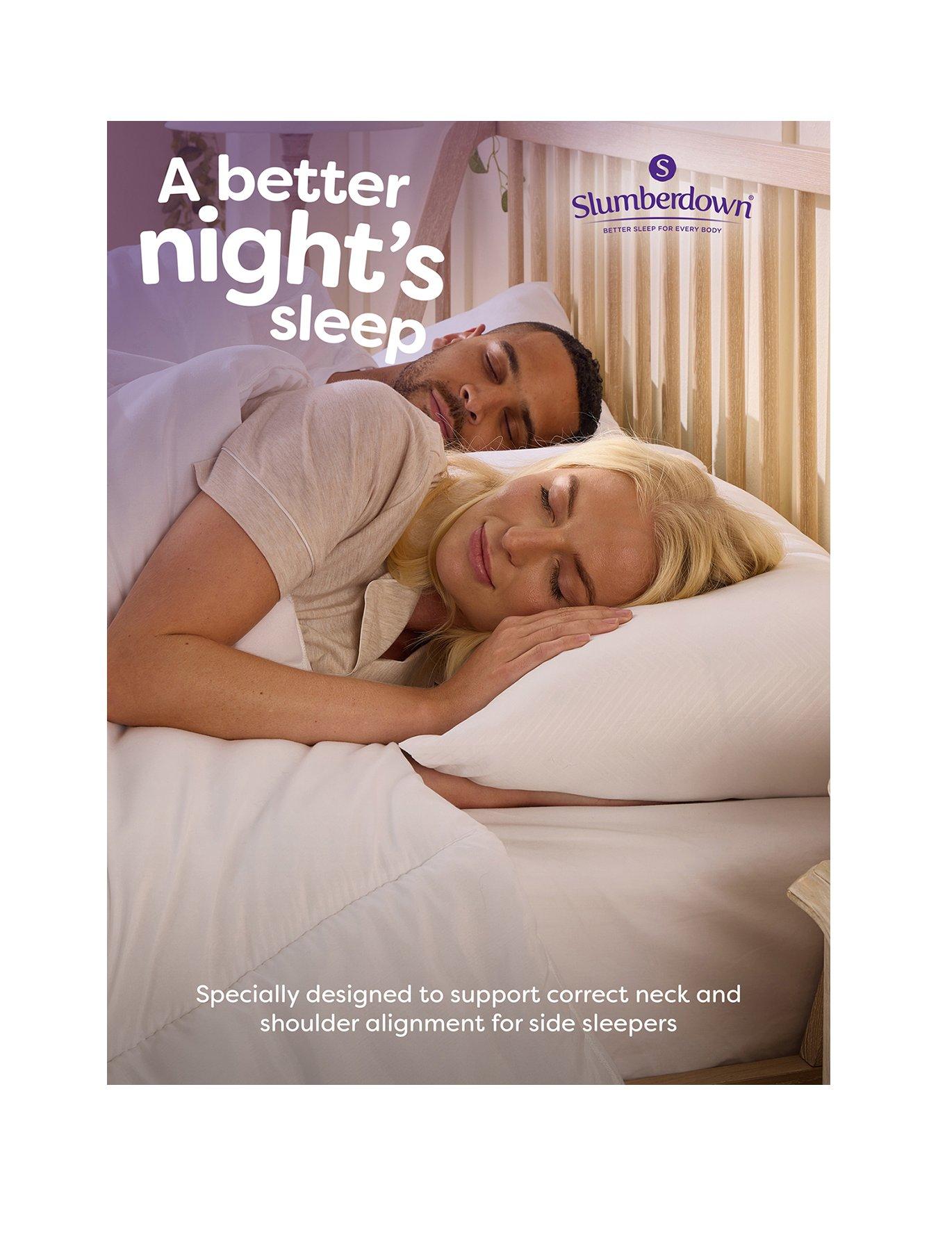 Image 2 of 8 of Slumberdown Super Support 2 Pack Pillow - White