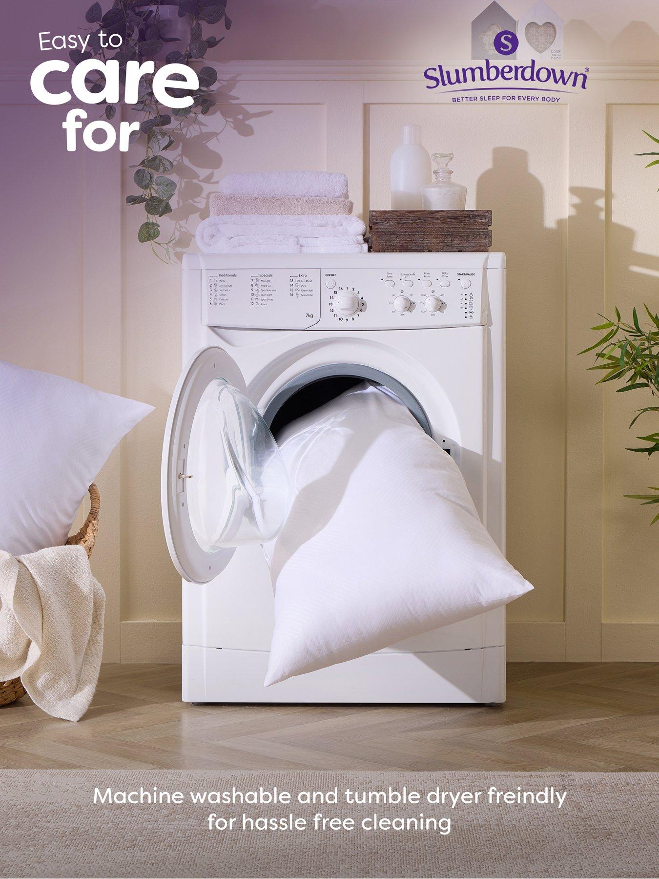 Image 6 of 8 of Slumberdown Super Support 2 Pack Pillow - White