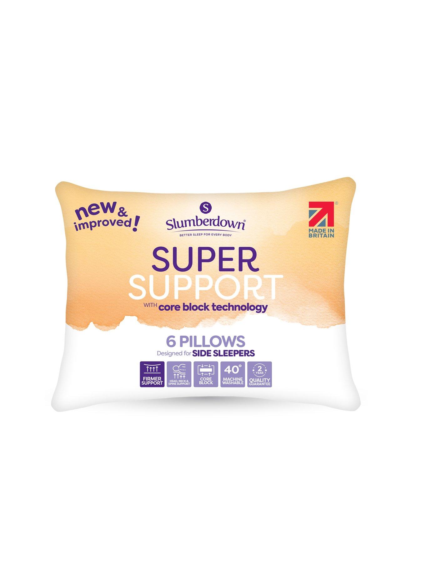 Slumberdown Super Support 6 Pack Pillow - White