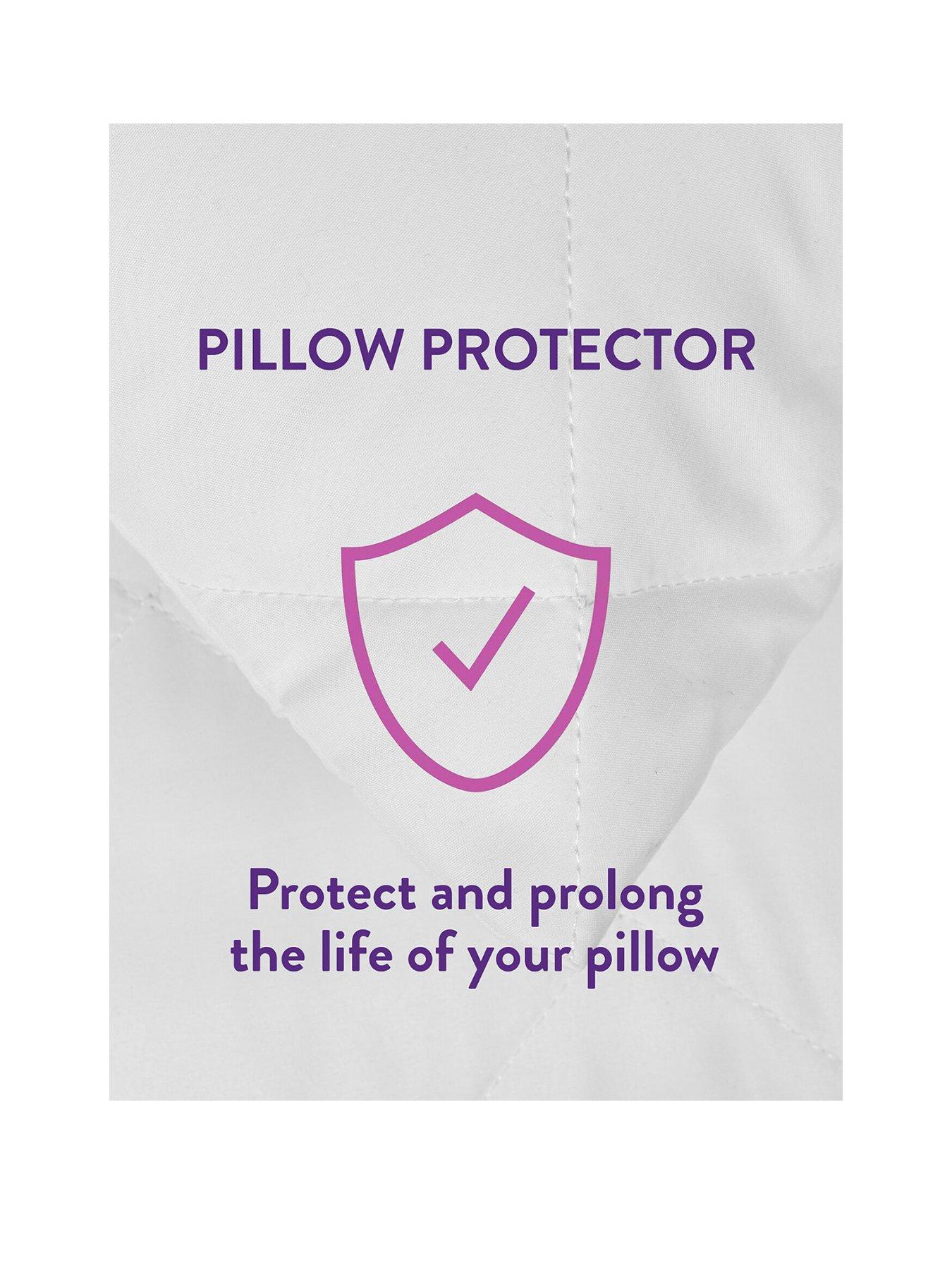Image 2 of 5 of Slumberdown Cosy Nights 2 Pack Pillow Protector