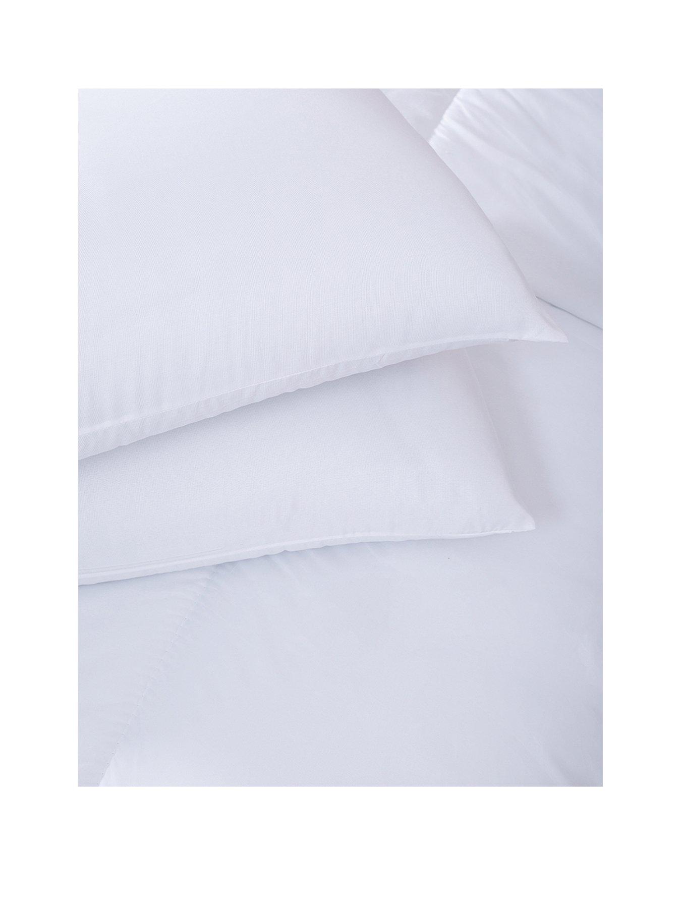 The Very Collection Everyday Soft Touch  &  Extra Bounce 2 Pack Pillows - White