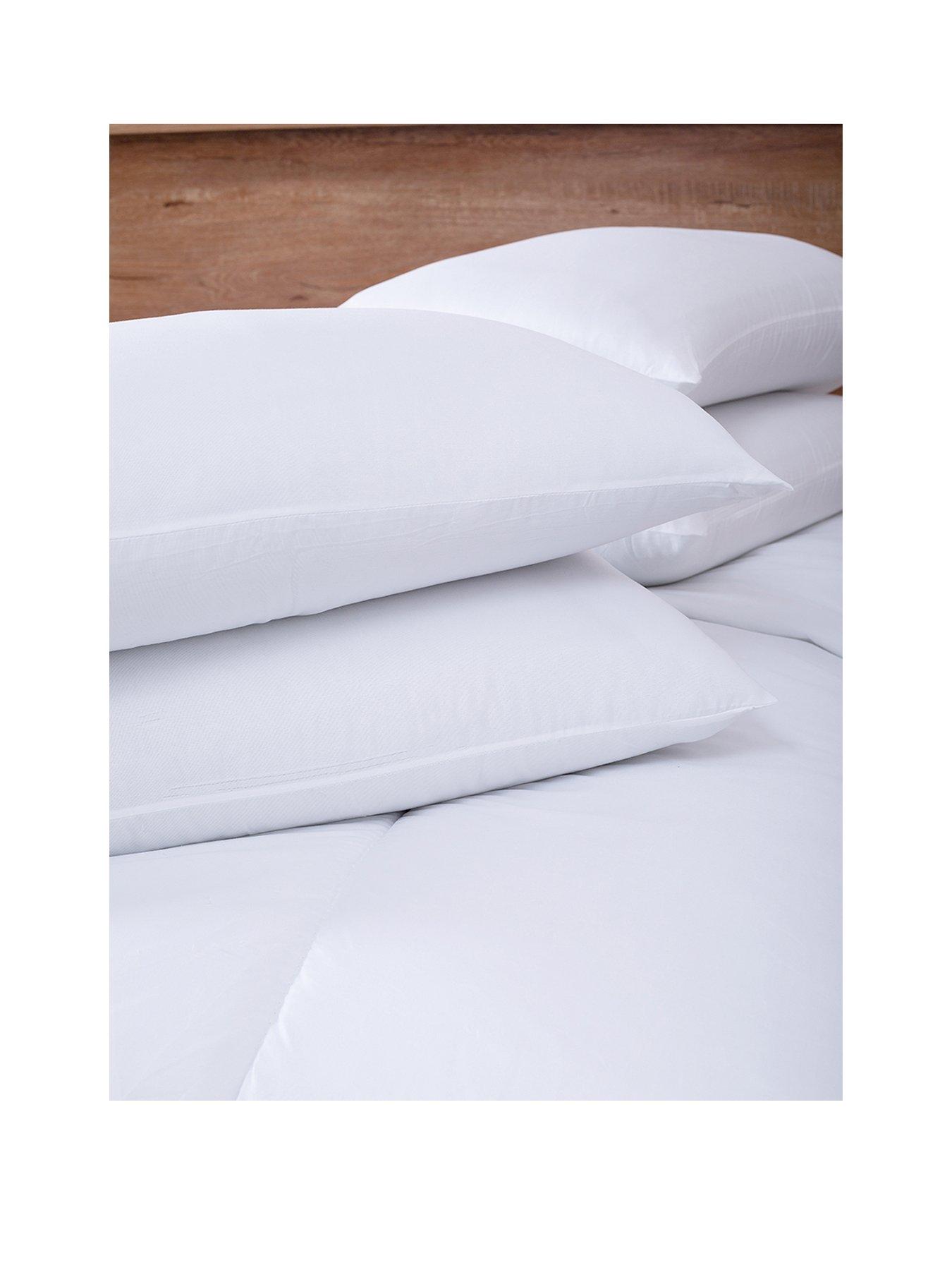 The Very Collection Everyday Soft Touch  &  Extra Bounce 4 Pack Pillows - White
