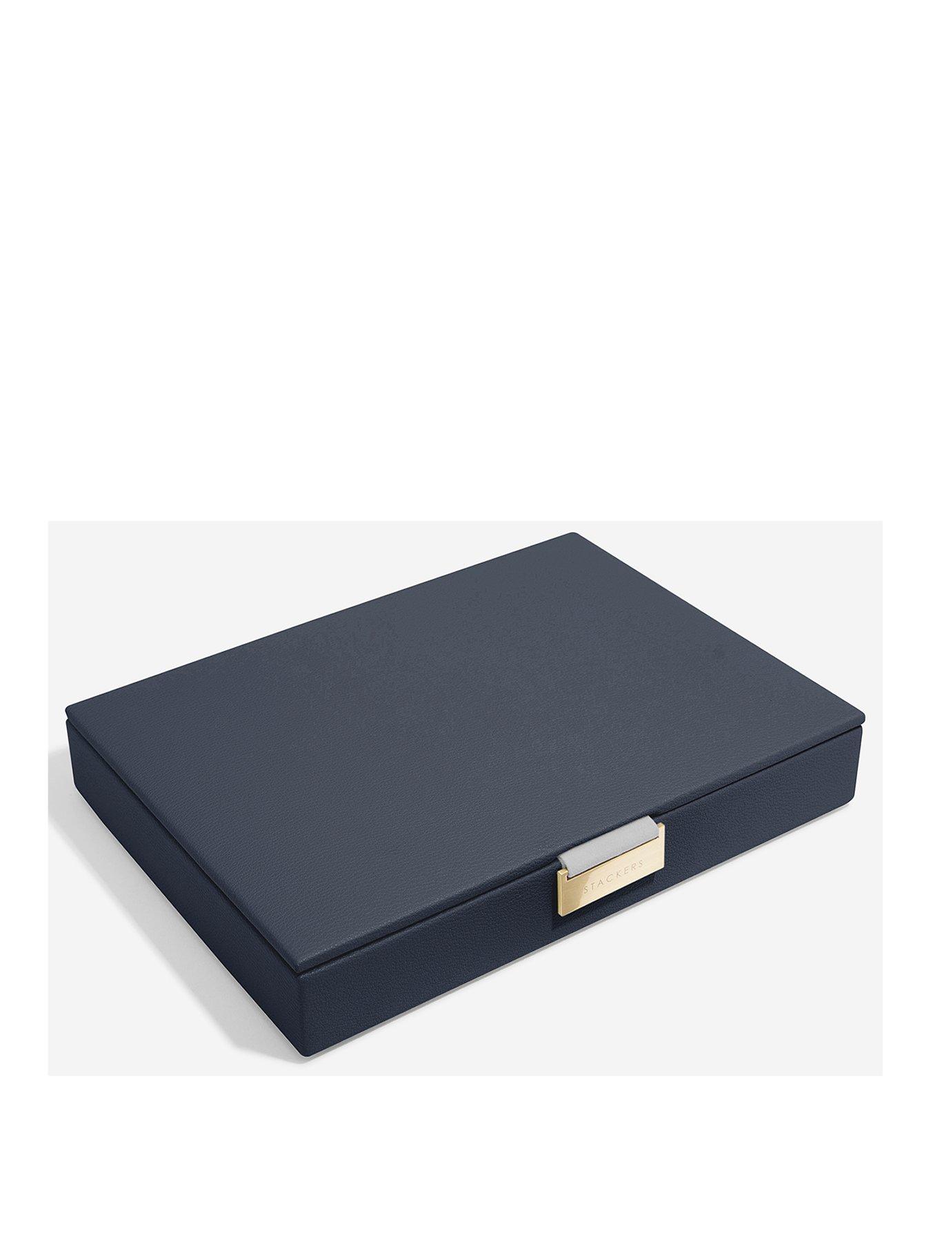 Image 1 of 2 of Stackers Classic Jewellery Box Lid - Putty Croc