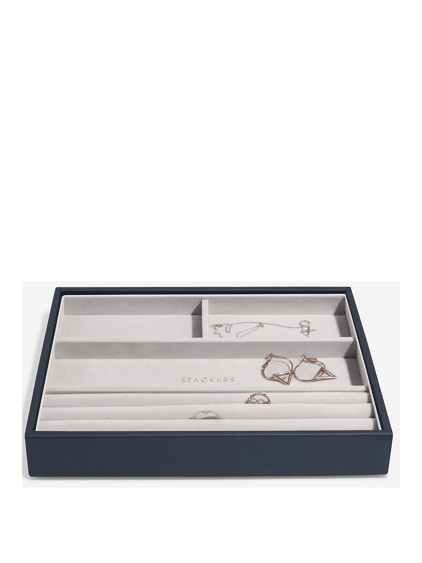 Image 1 of 4 of Stackers Classic Ring &amp; Bracelet Layer - Putty Croc