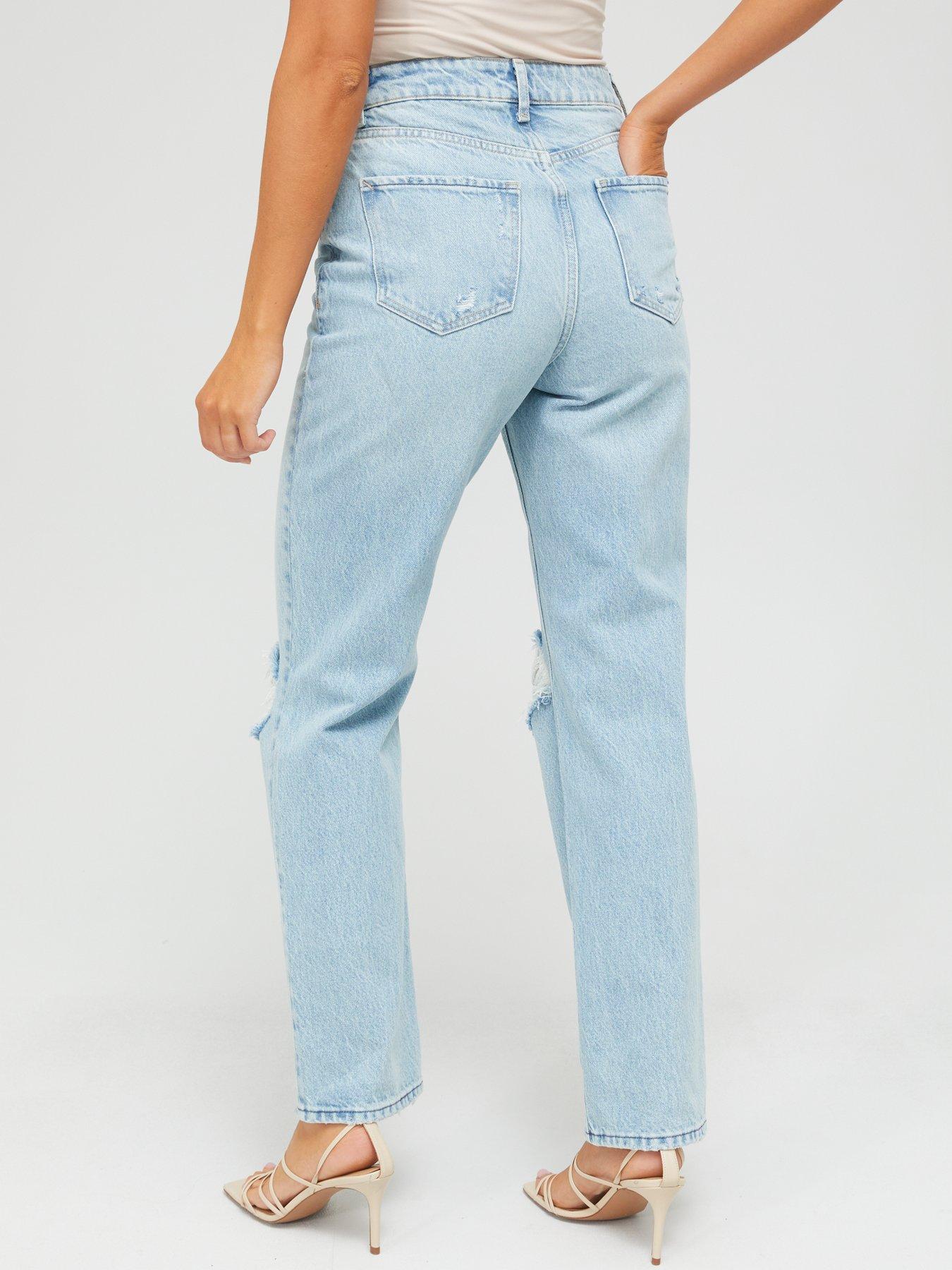 NEW ARRIVAL herlipto Hight Waisted Straight Jeans setonda.com