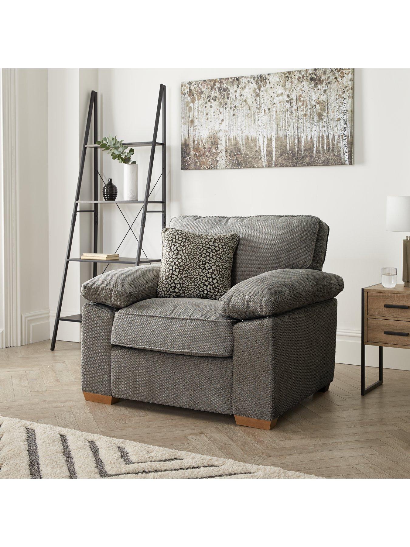 The Very Collection Dexter Fabric Armchair - Made to Order in the UK