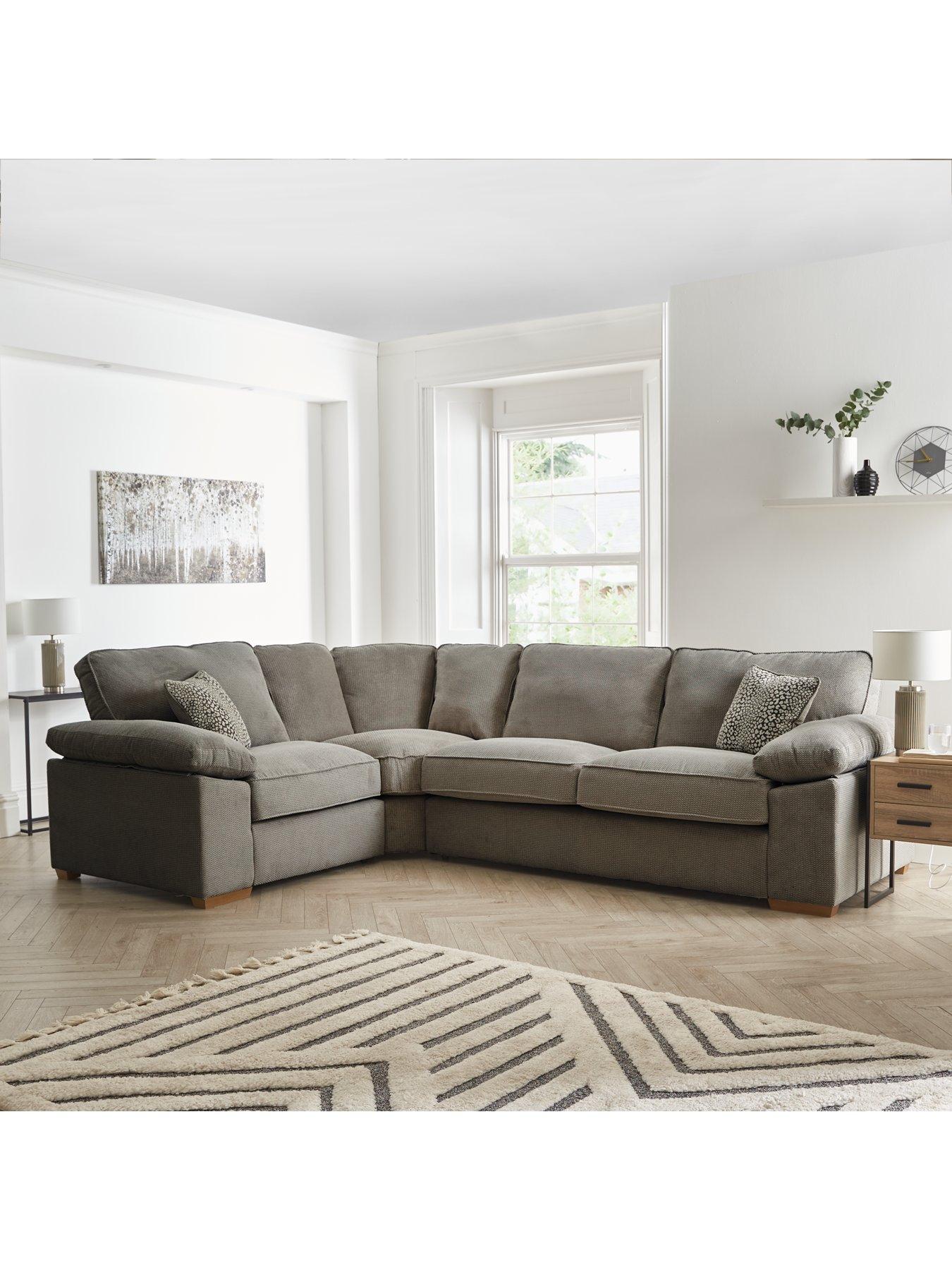 The Very Collection Dexter Fabric Left Hand Corner Sofa - Made to Order in the UK