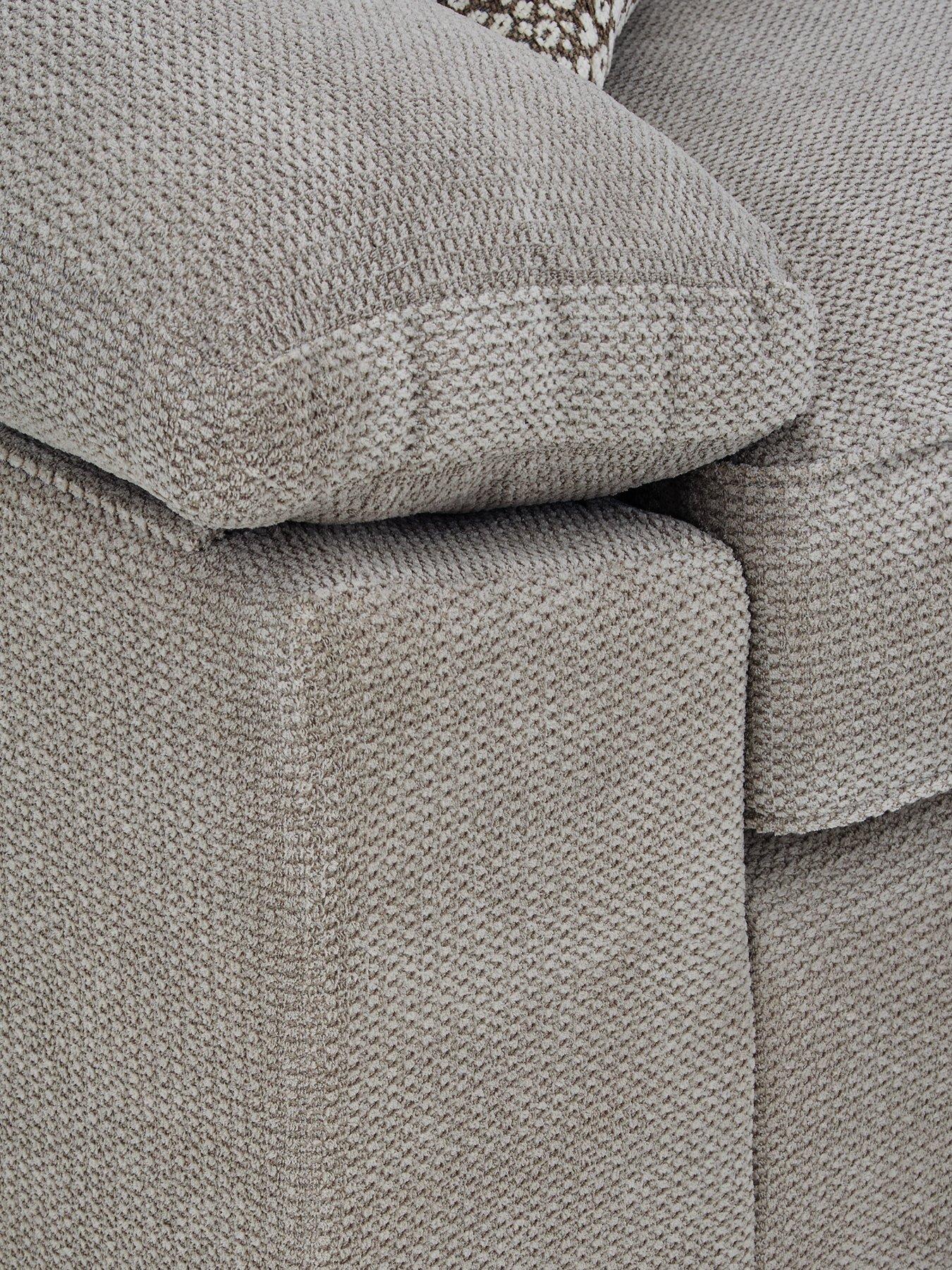 very-home-dexter-fabric-left-hand-corner-sofadetail