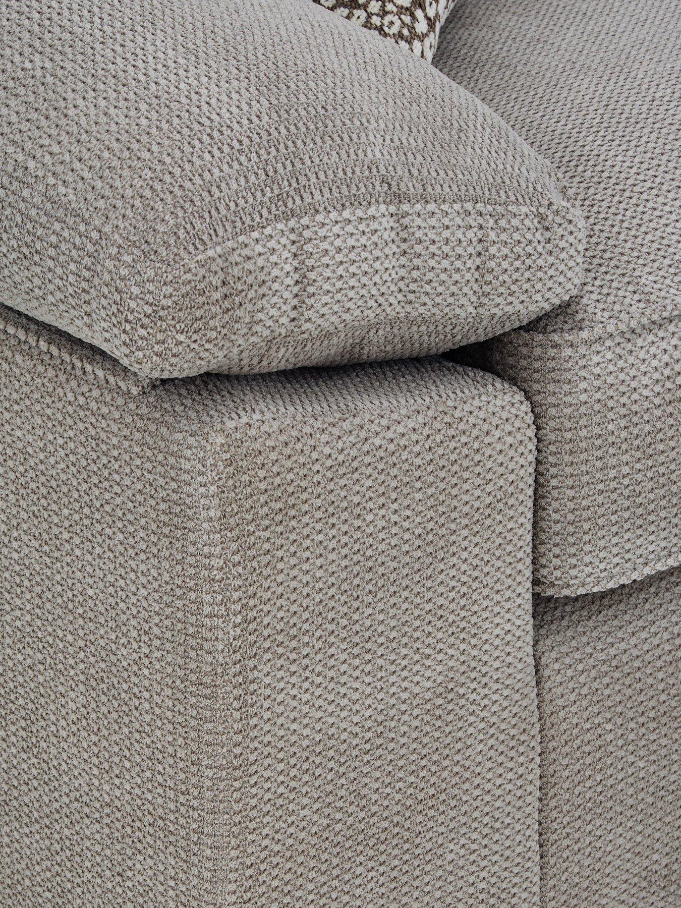 Image 4 of 5 of Very Home Dexter Fabric Left Hand Corner Sofa&nbsp;- Made to Order in the UK