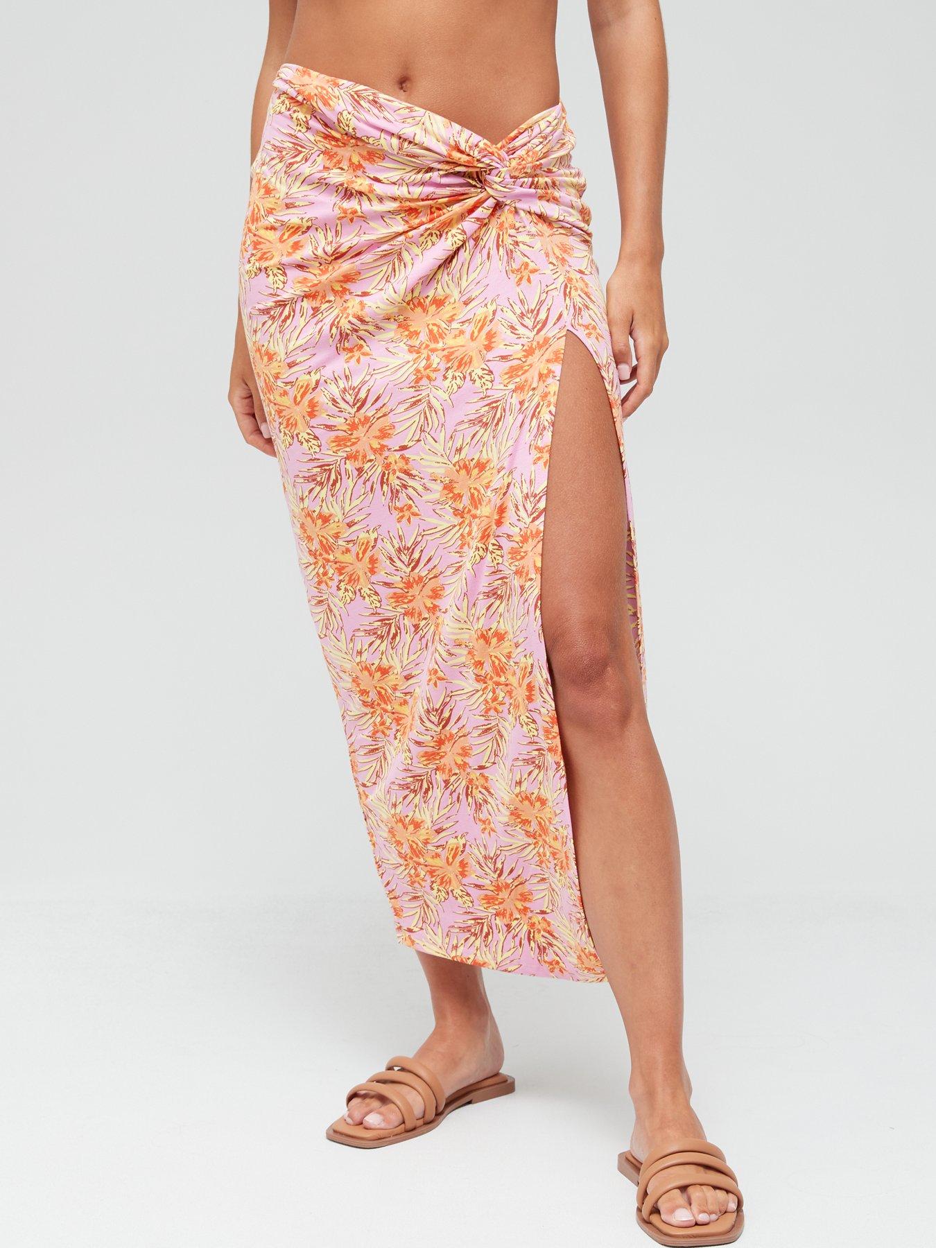 Jersey sarong outlet skirt