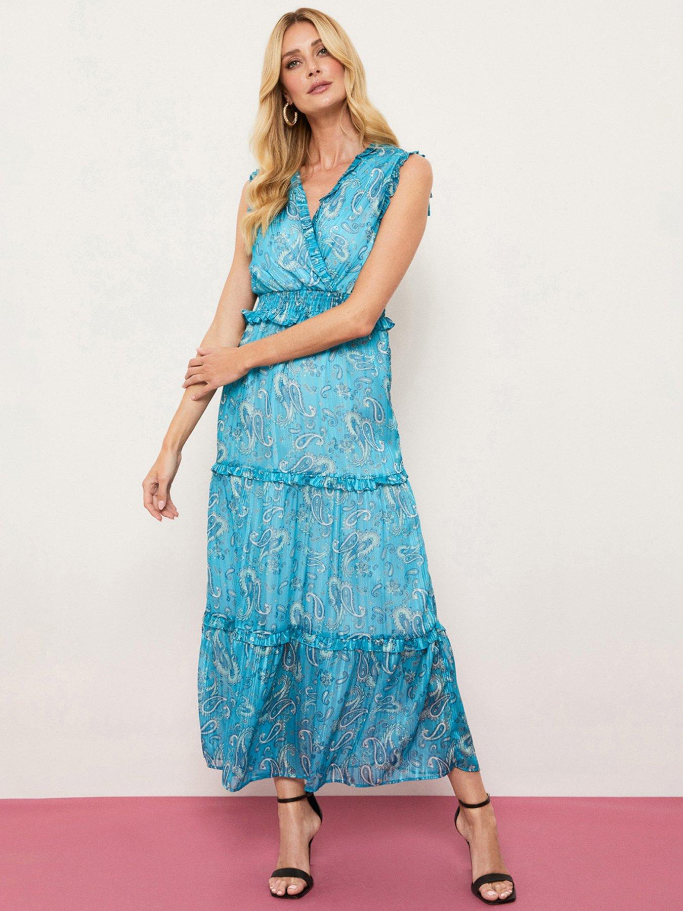 Wallis paisley maxi on sale dress