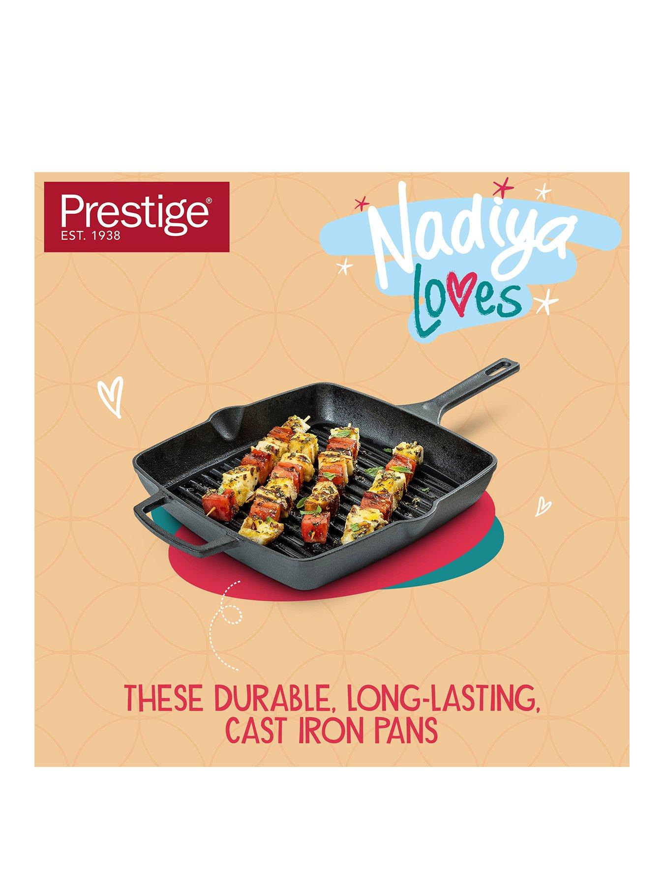 undefined x Nadiya Cast Iron Square Grill – 27 cm
