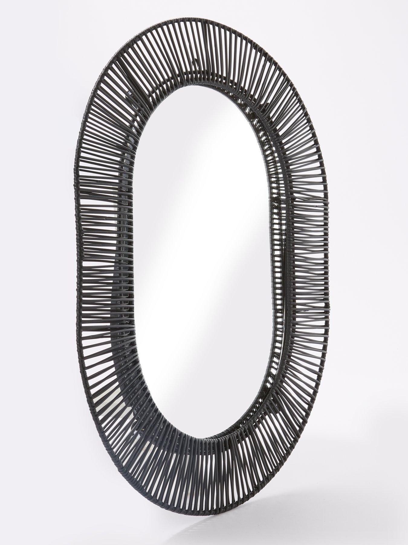 very-home-black-poly-rattan-mirrorback