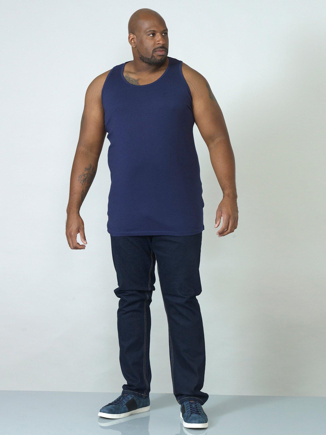 d555-fabio-muscle-vest-navystillFront