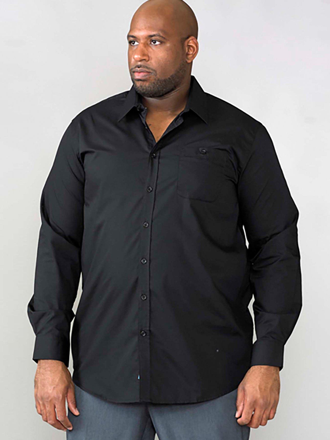 D555 D555 Corbin Long Sleeve Easy Iron Shirt