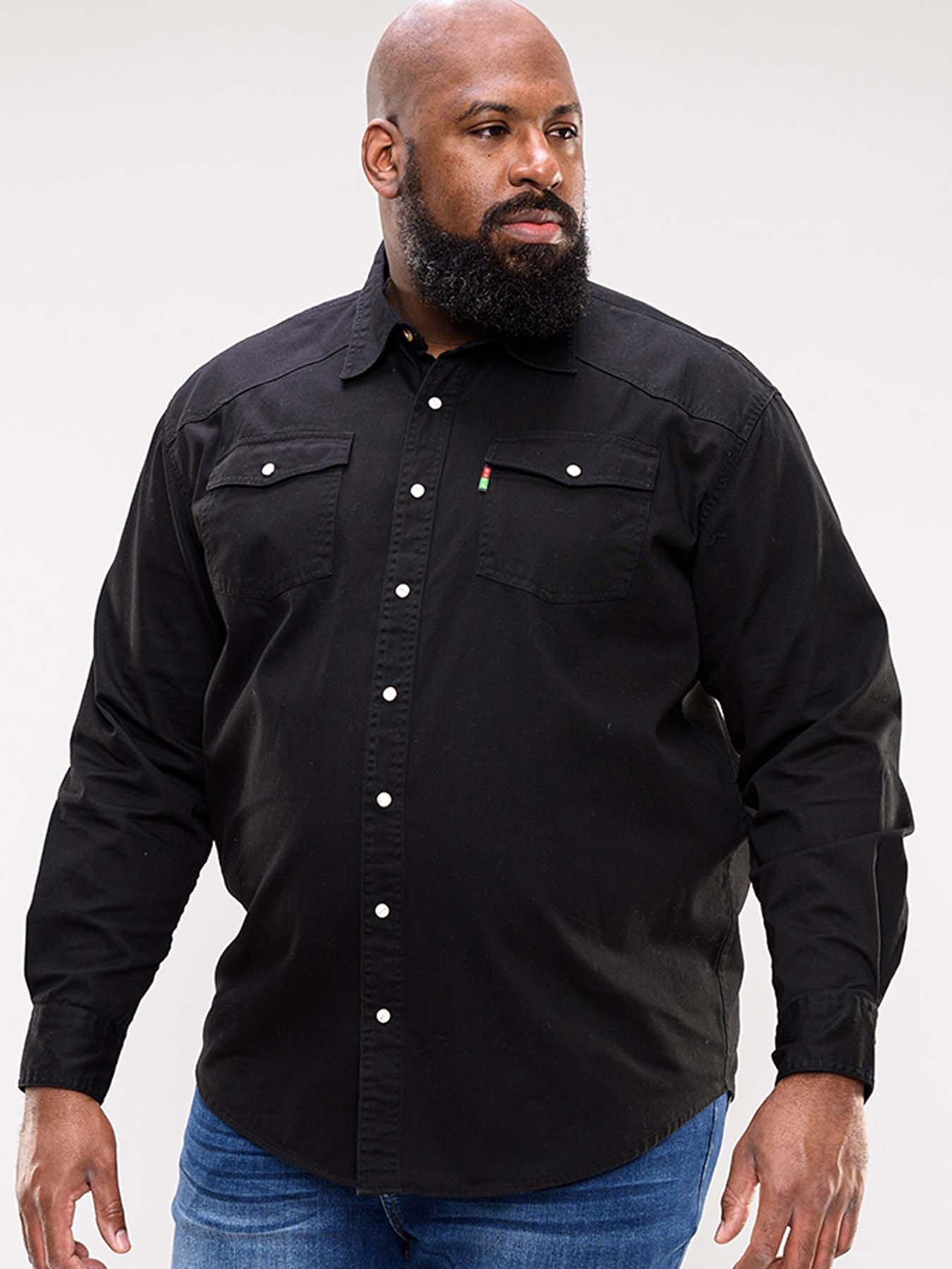 undefined Duke London Western Style Denim Shirt