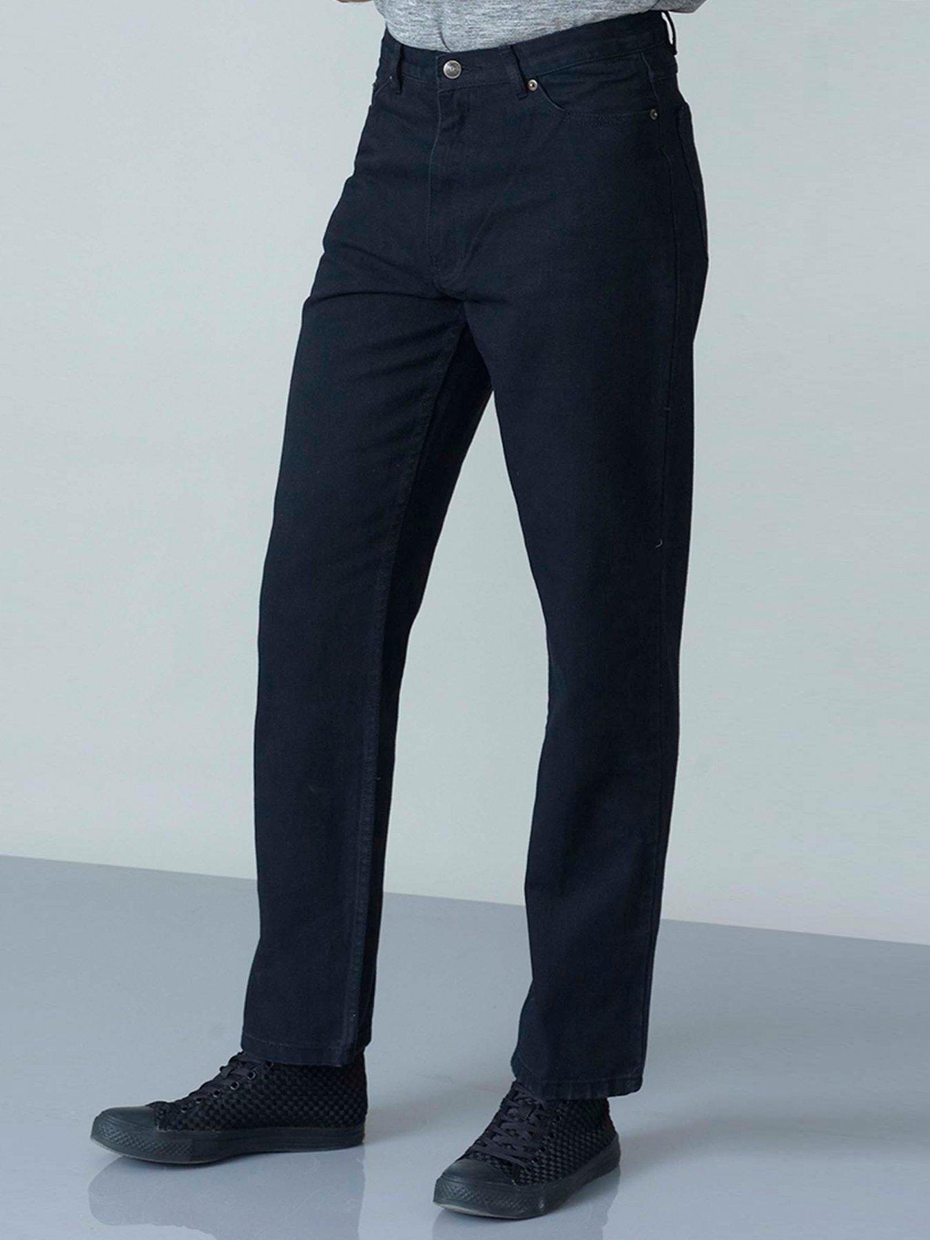 undefined D555 Rockford Comfort Fit Jeans Black