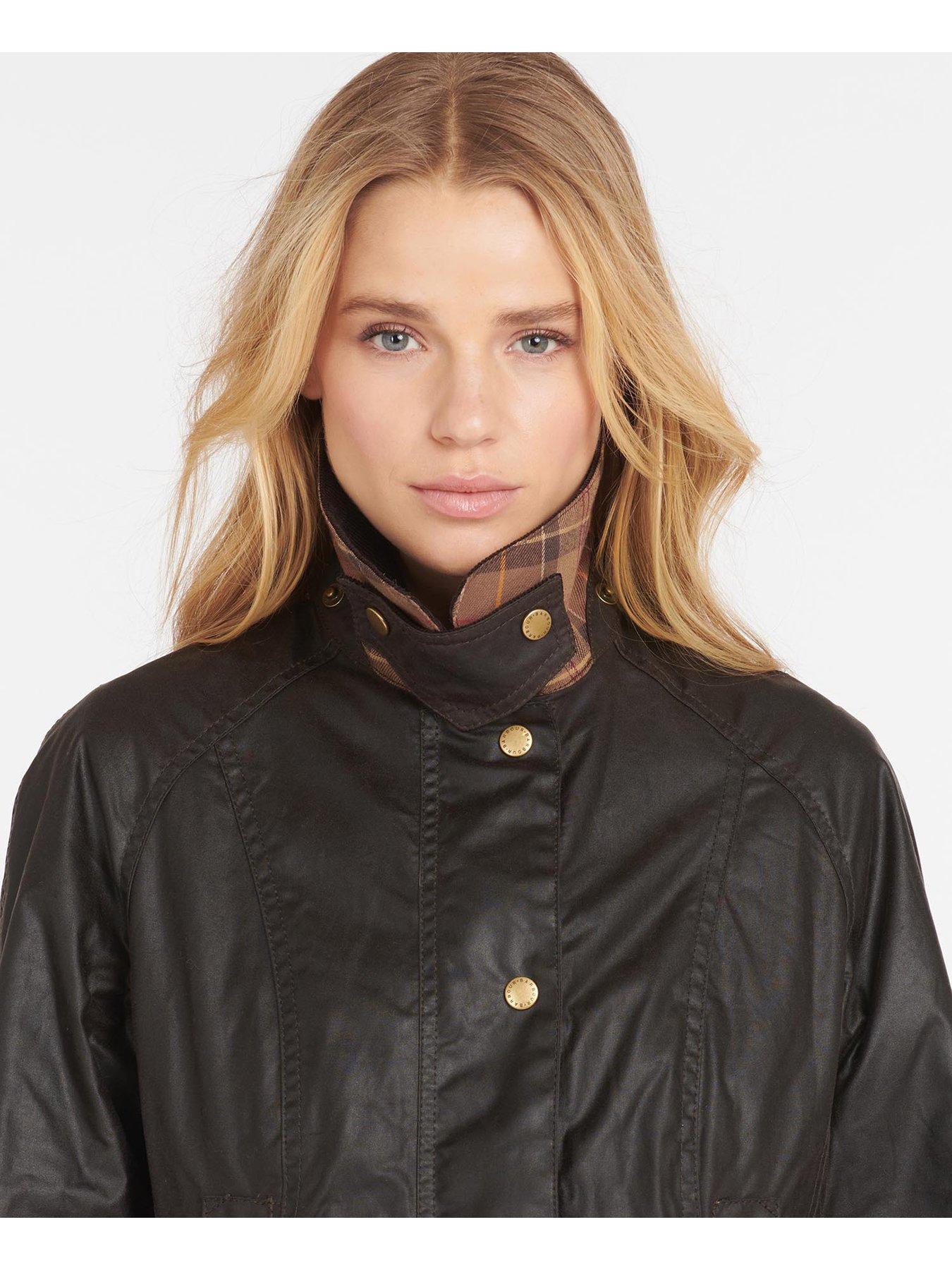 Barbour wool sales jacket womens paris