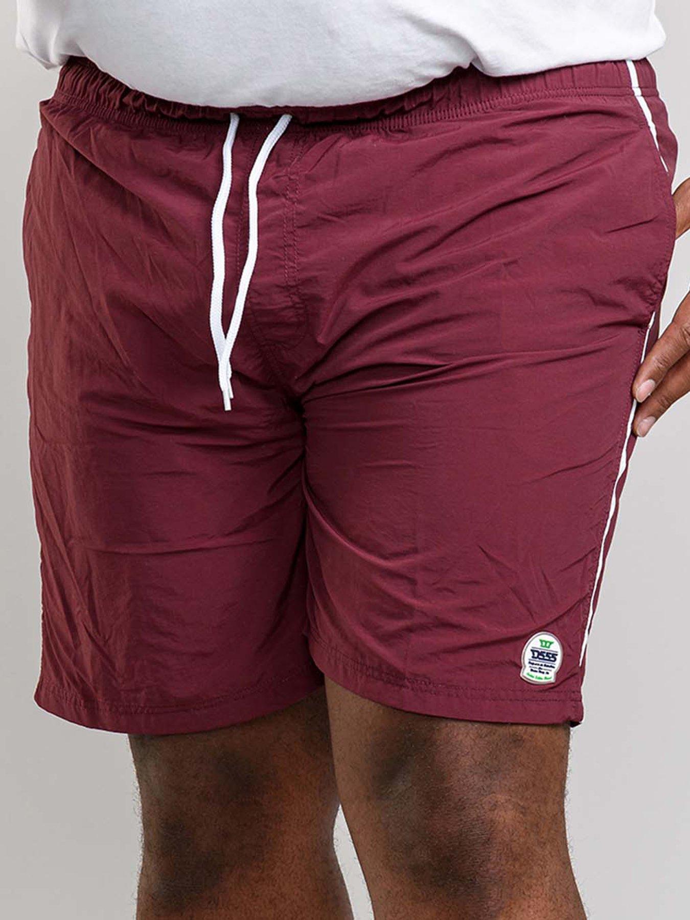 undefined Yarrow Full Length Swim Short - Burgundy